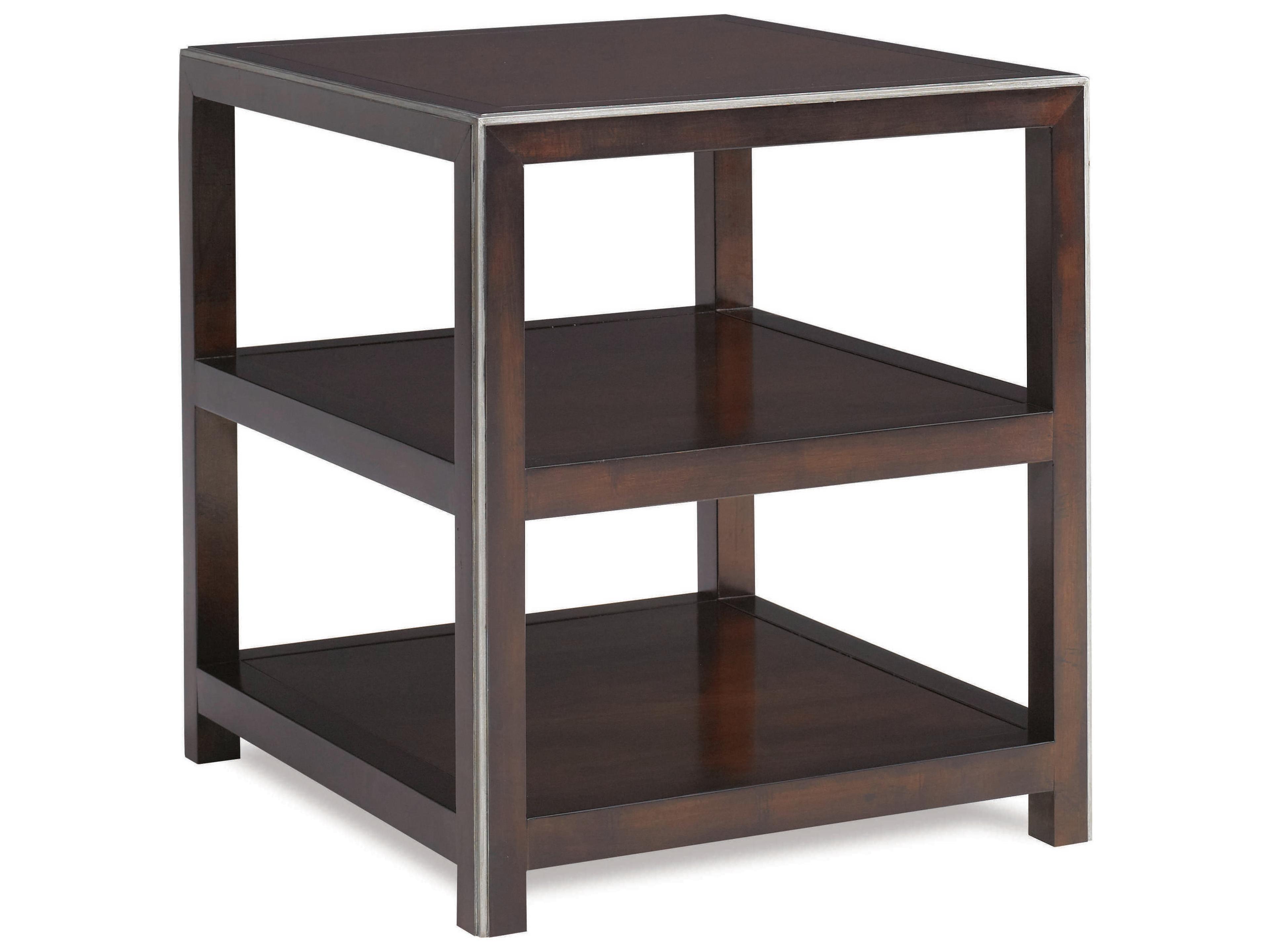 Portfolio Rectangular Wood End Table