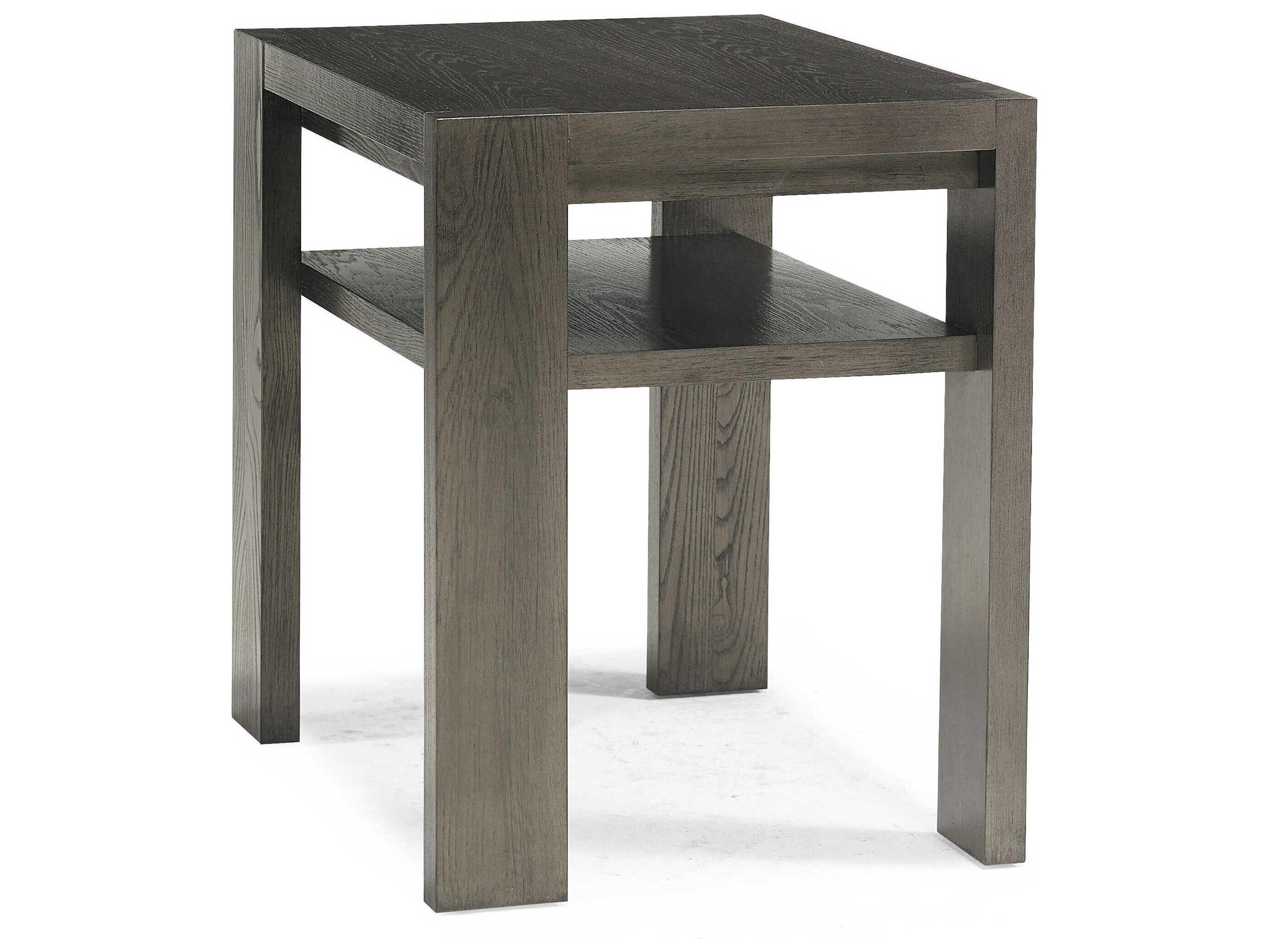 Flint Rectangular Wood End Table