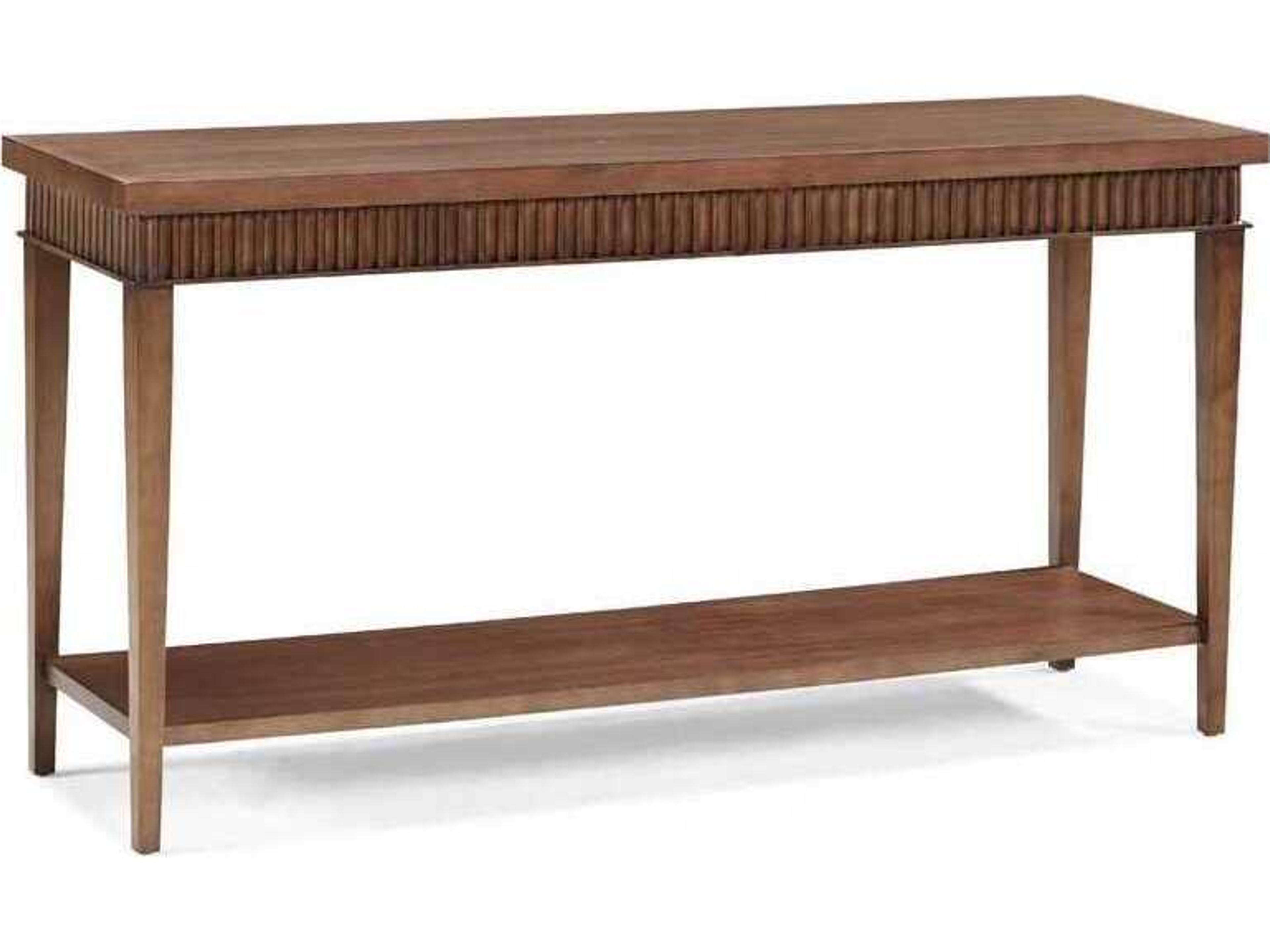 Naples Rectangular Wood Console Table