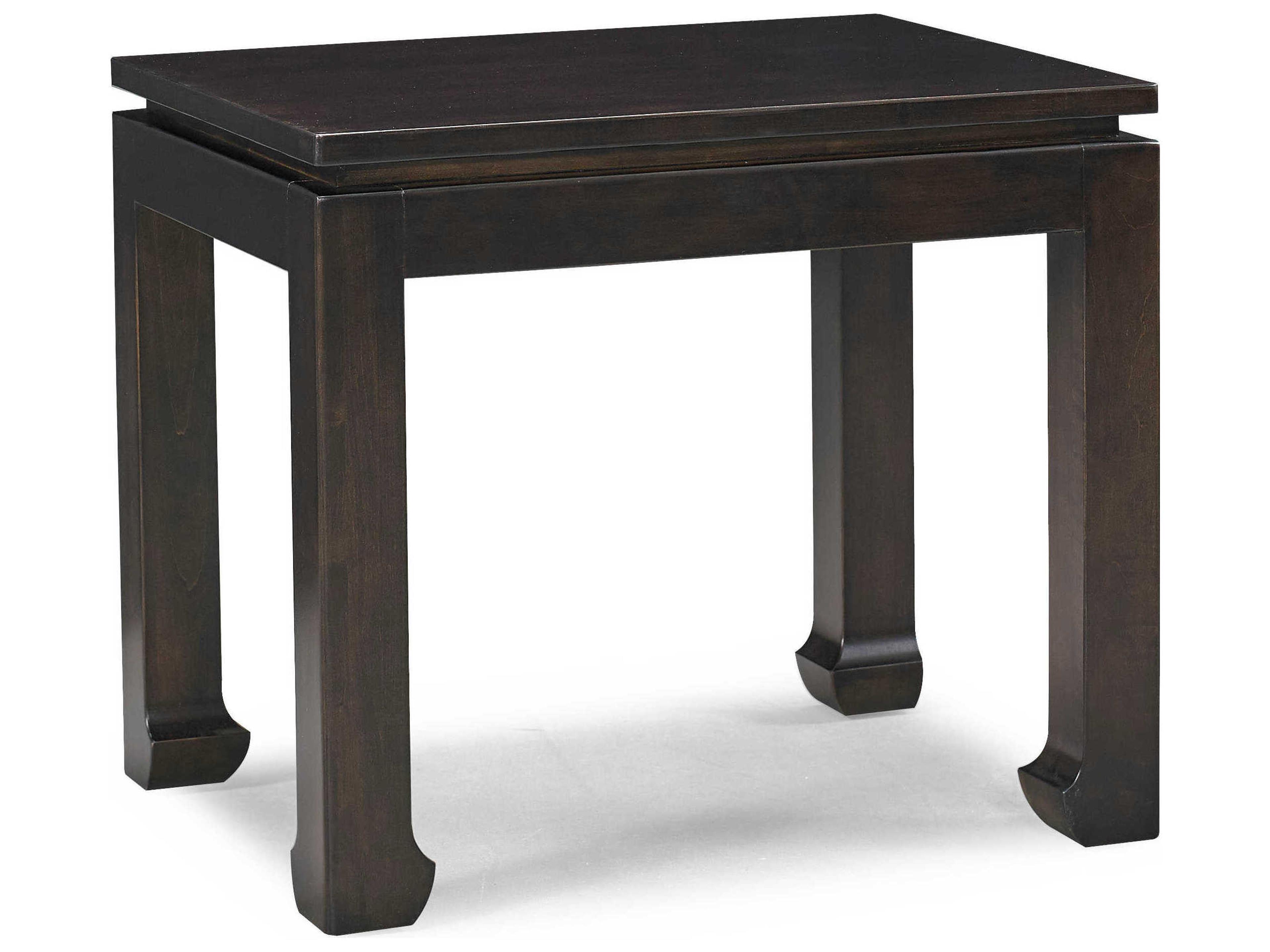 Naples Rectangular Wood End Table