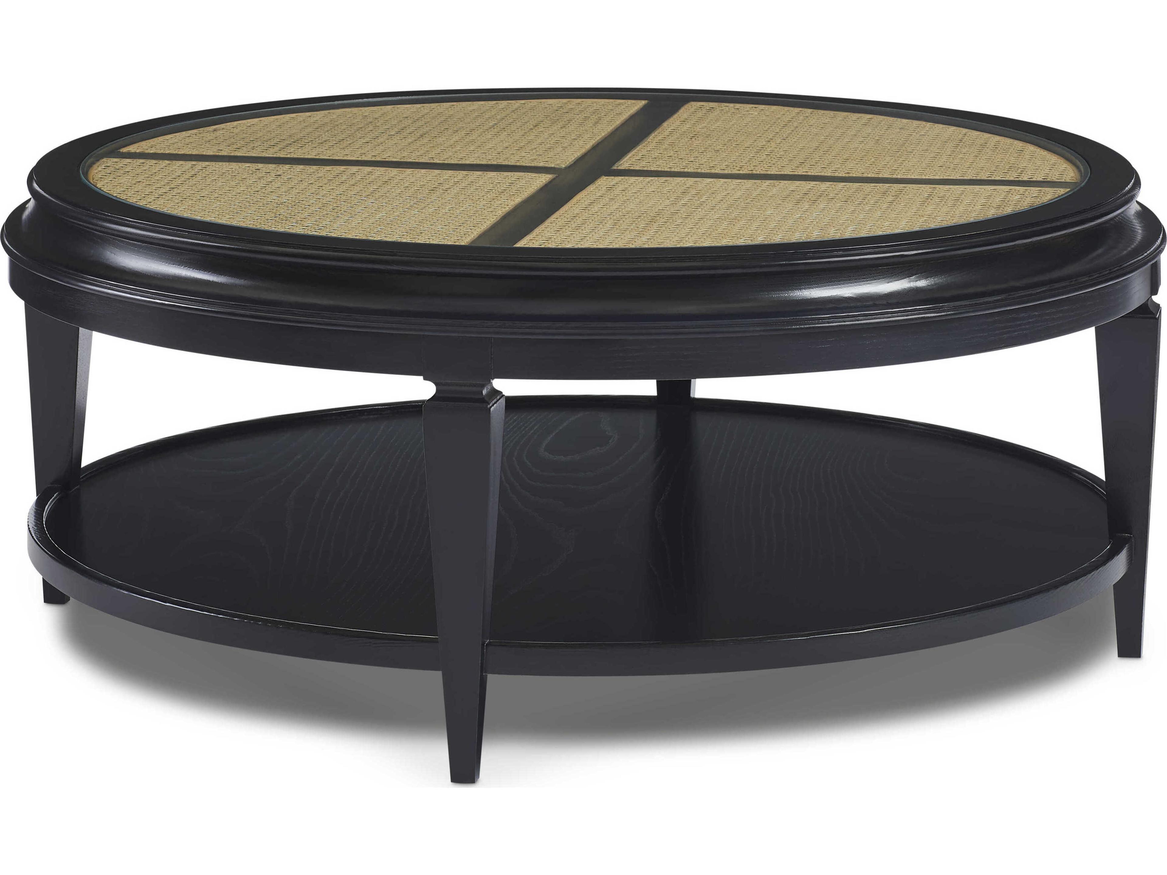 Dawson Round Glass Coffee Table