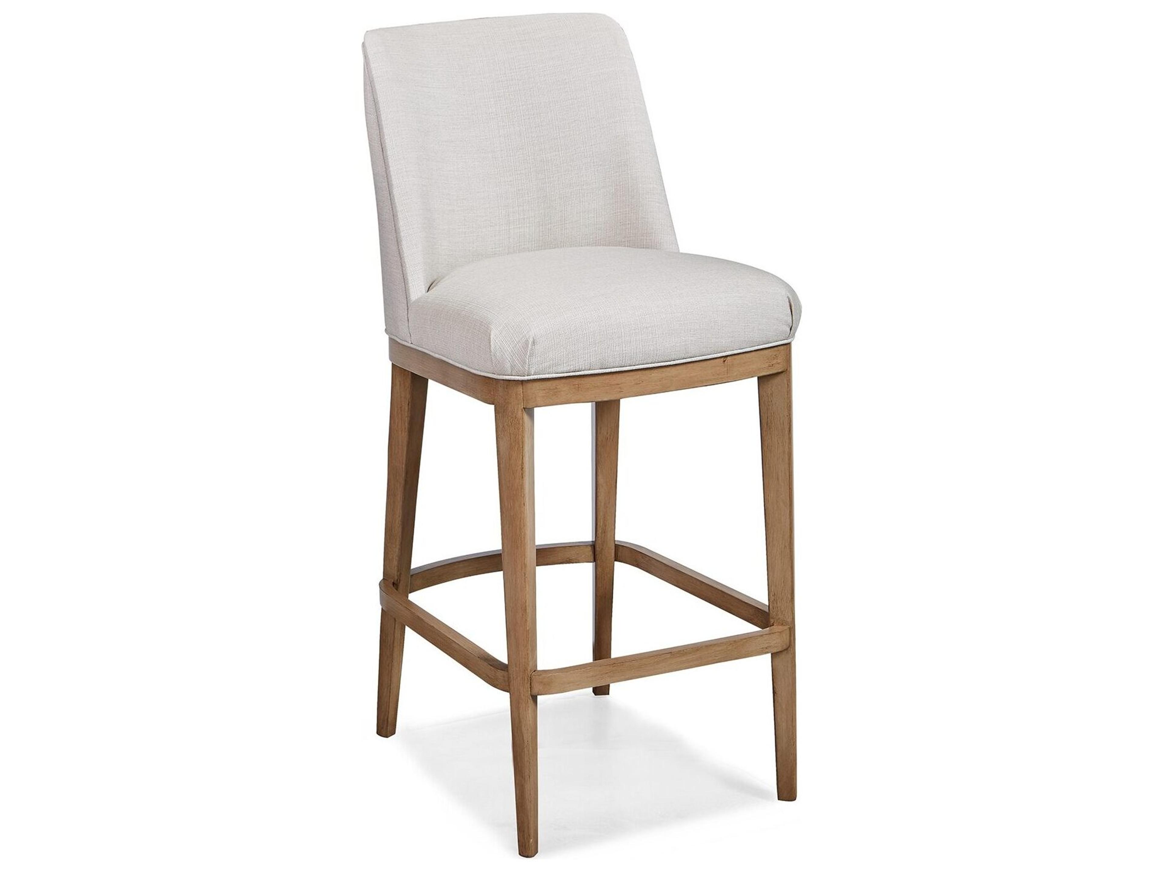 Harley Upholstered Solid Wood Counter Stool