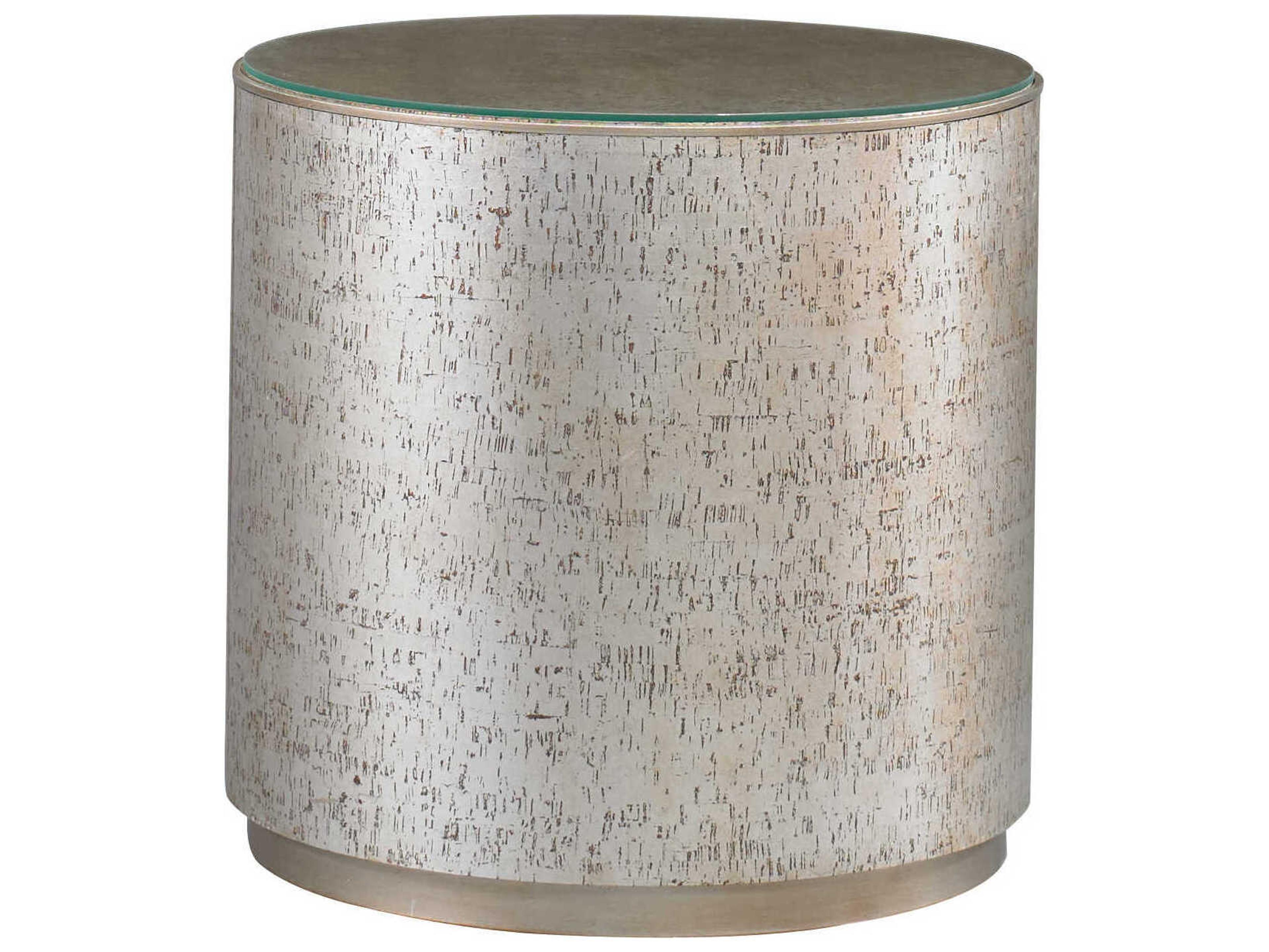 Masterpiece Round Cork Drum Side Table