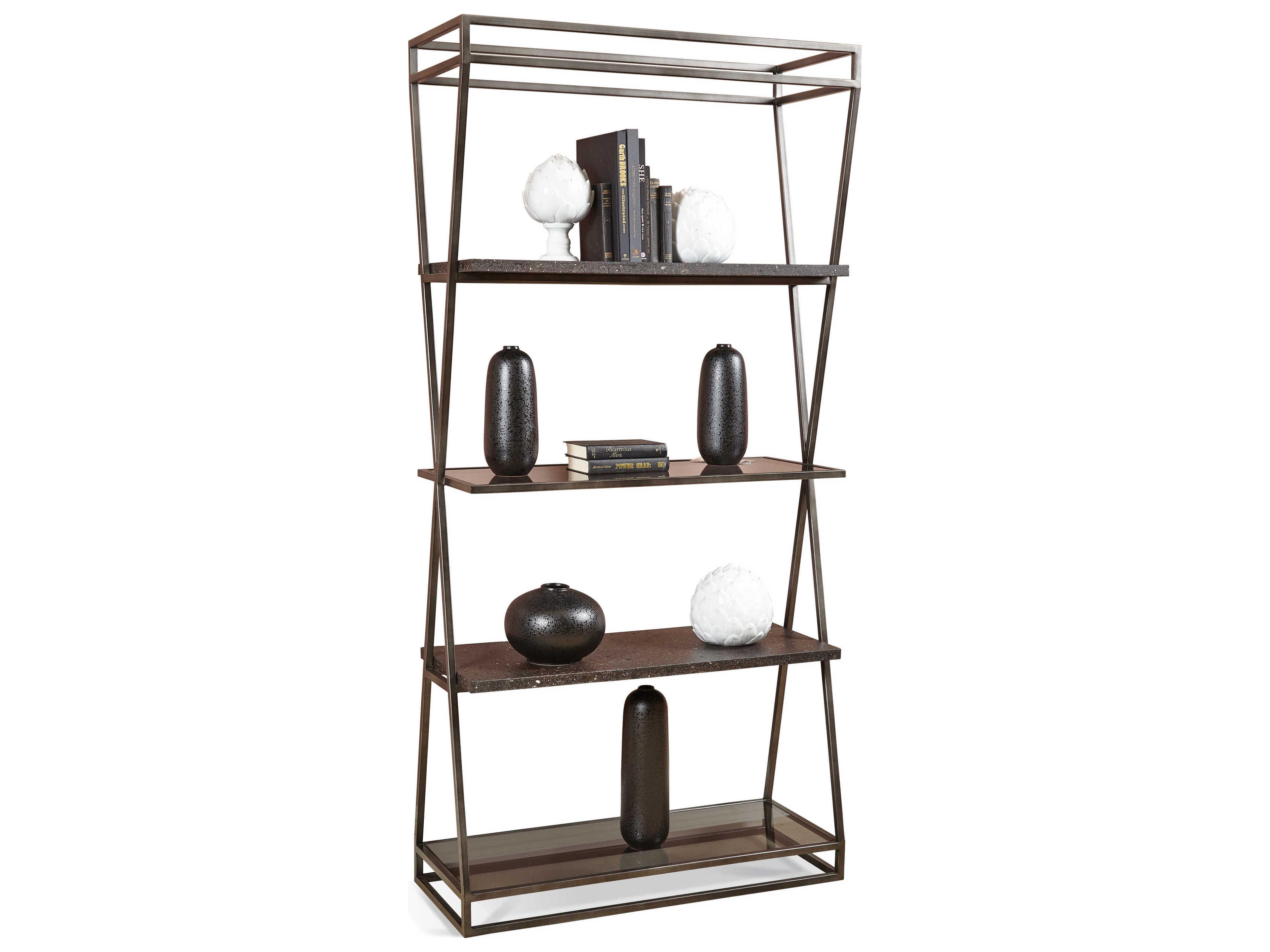 Nerani Dark Pewter Etagere