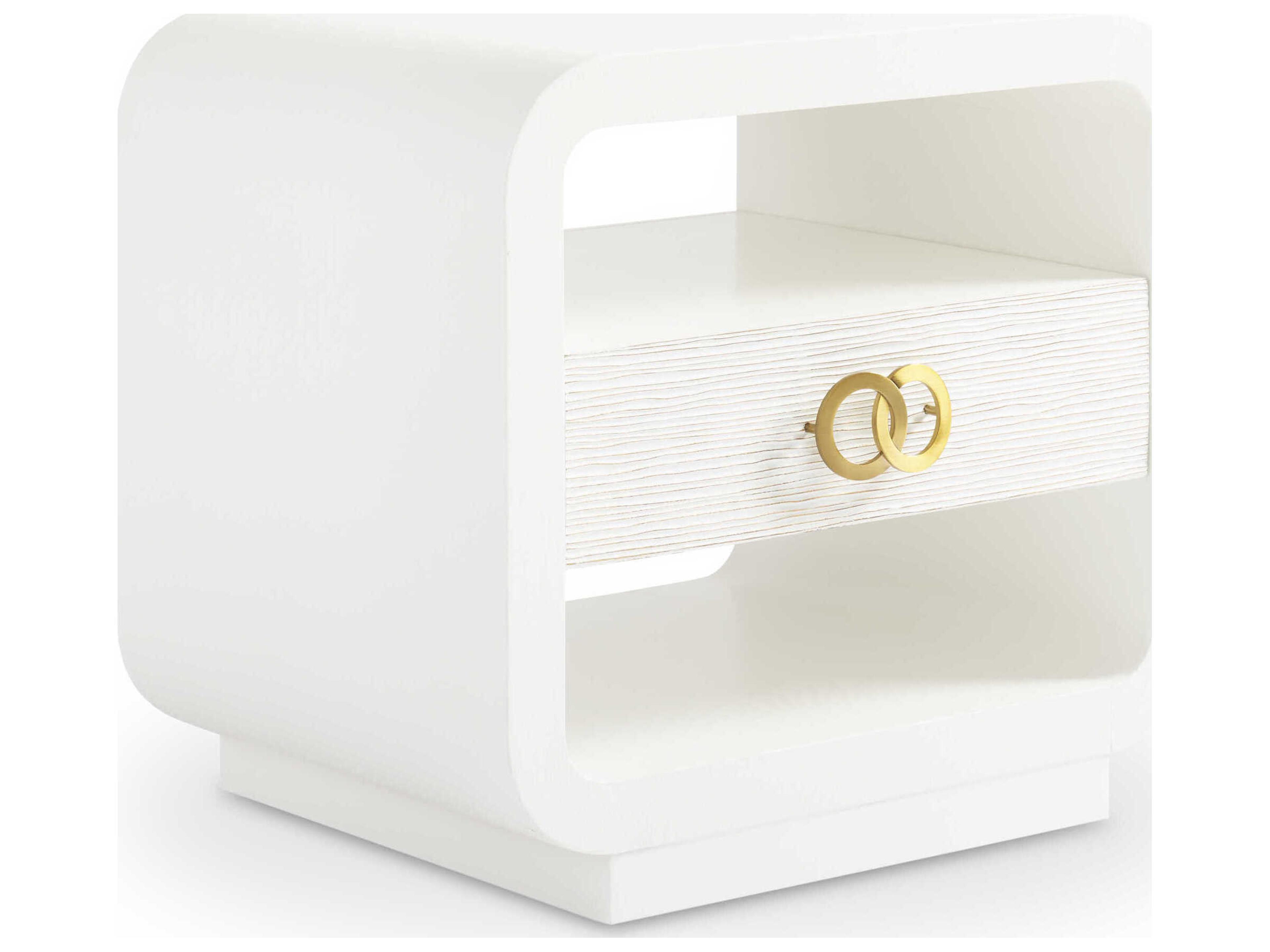 Sherrill Occasional Voyage Maison Sienna Rectangular Wood End Table