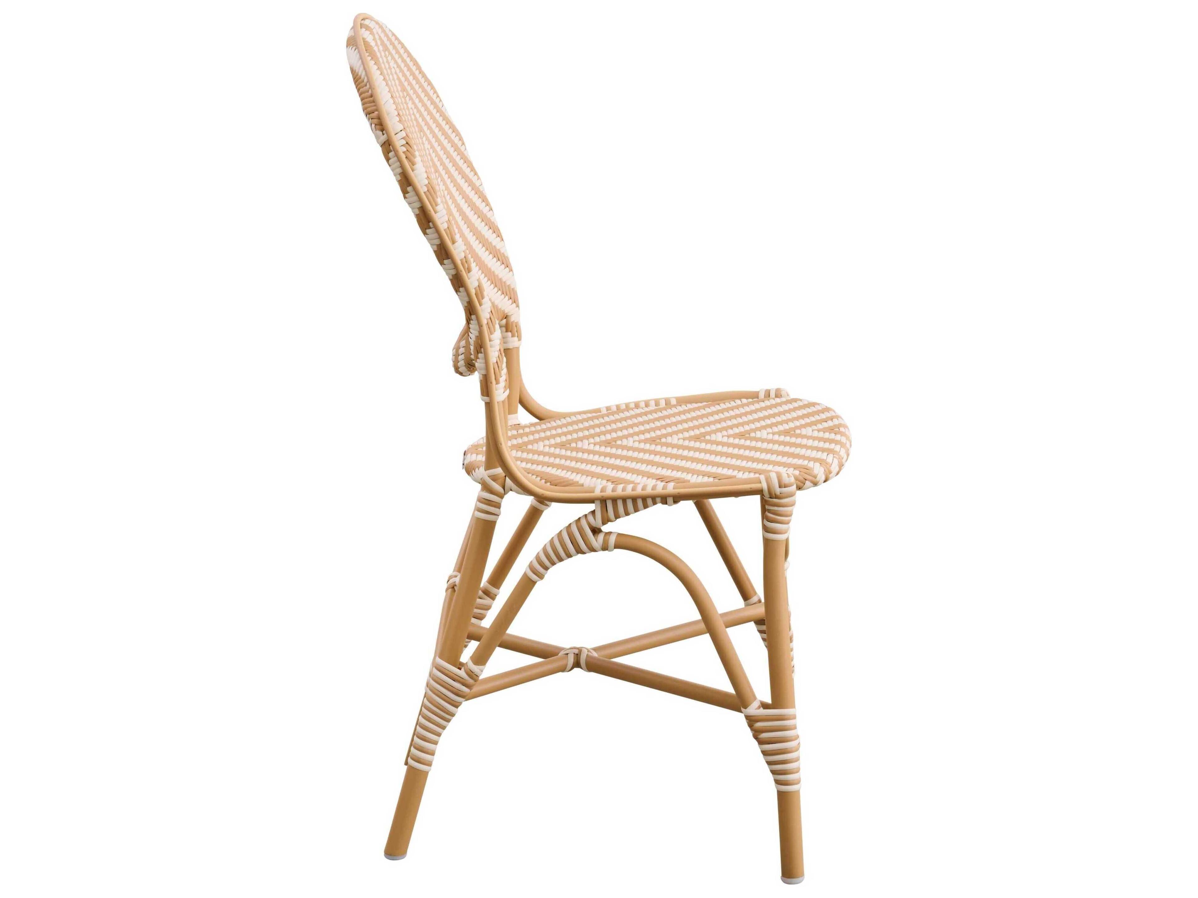Sika Design Alu Affaire Isabell Honey Ivory Almond Aluminum Polypropylene Dining Chair