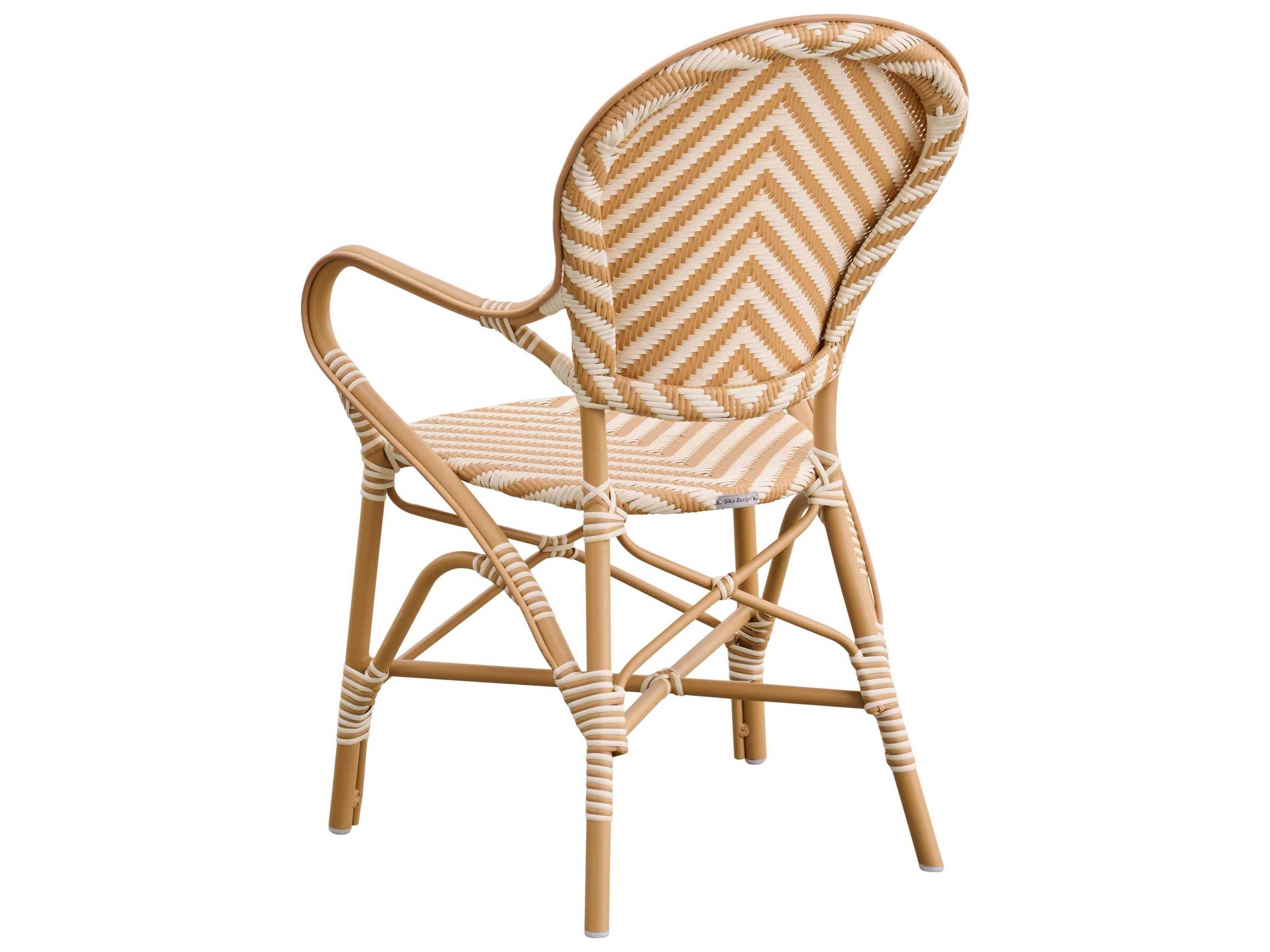 Sika Design Alu Affaire Isabell Honey Ivory Almond Aluminum Polypropylene Dining Chair