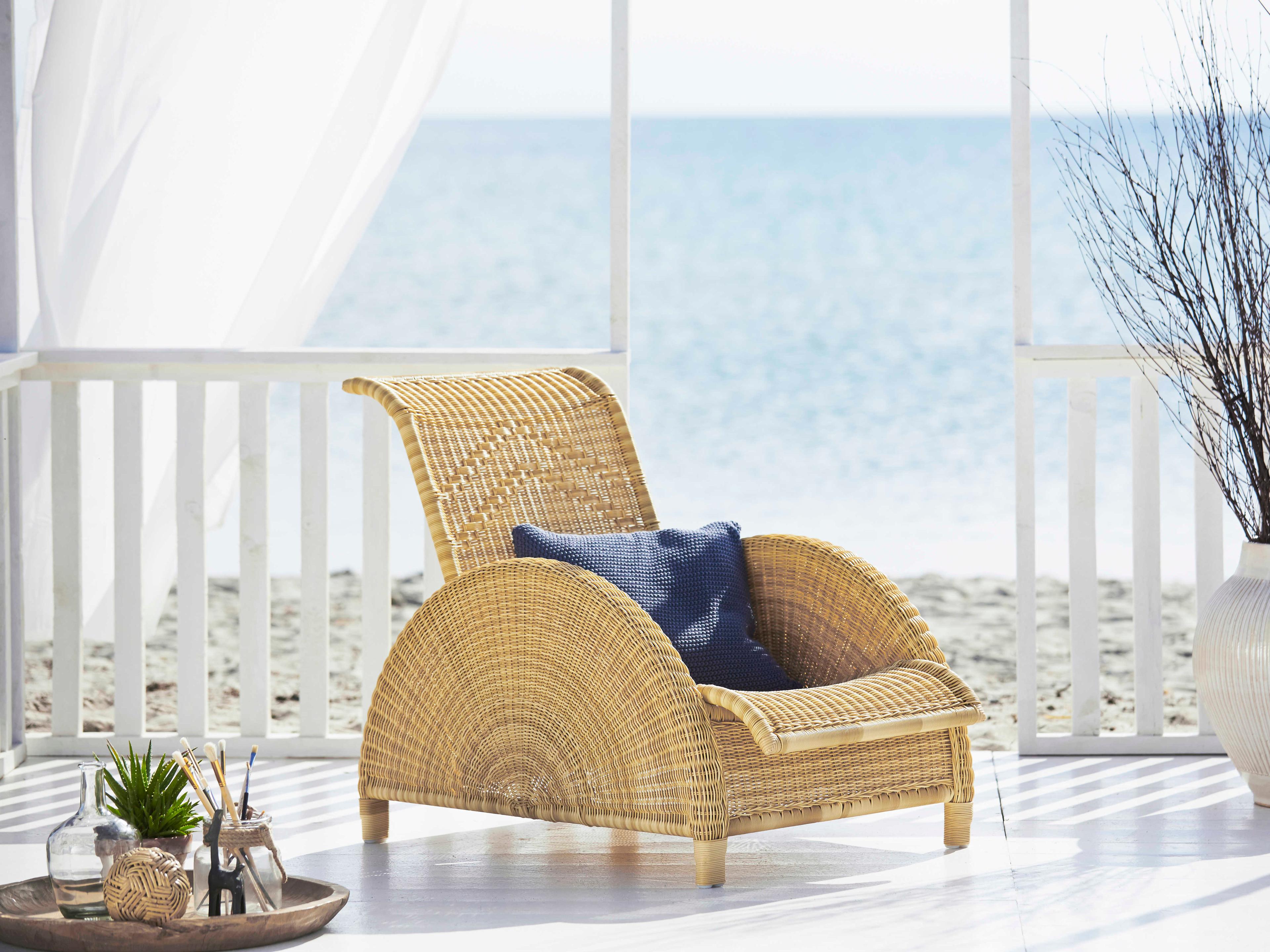 Sika Design Exterior Aluminum Arne Jacobsen Paris Outdoor Patio Lounge Chair