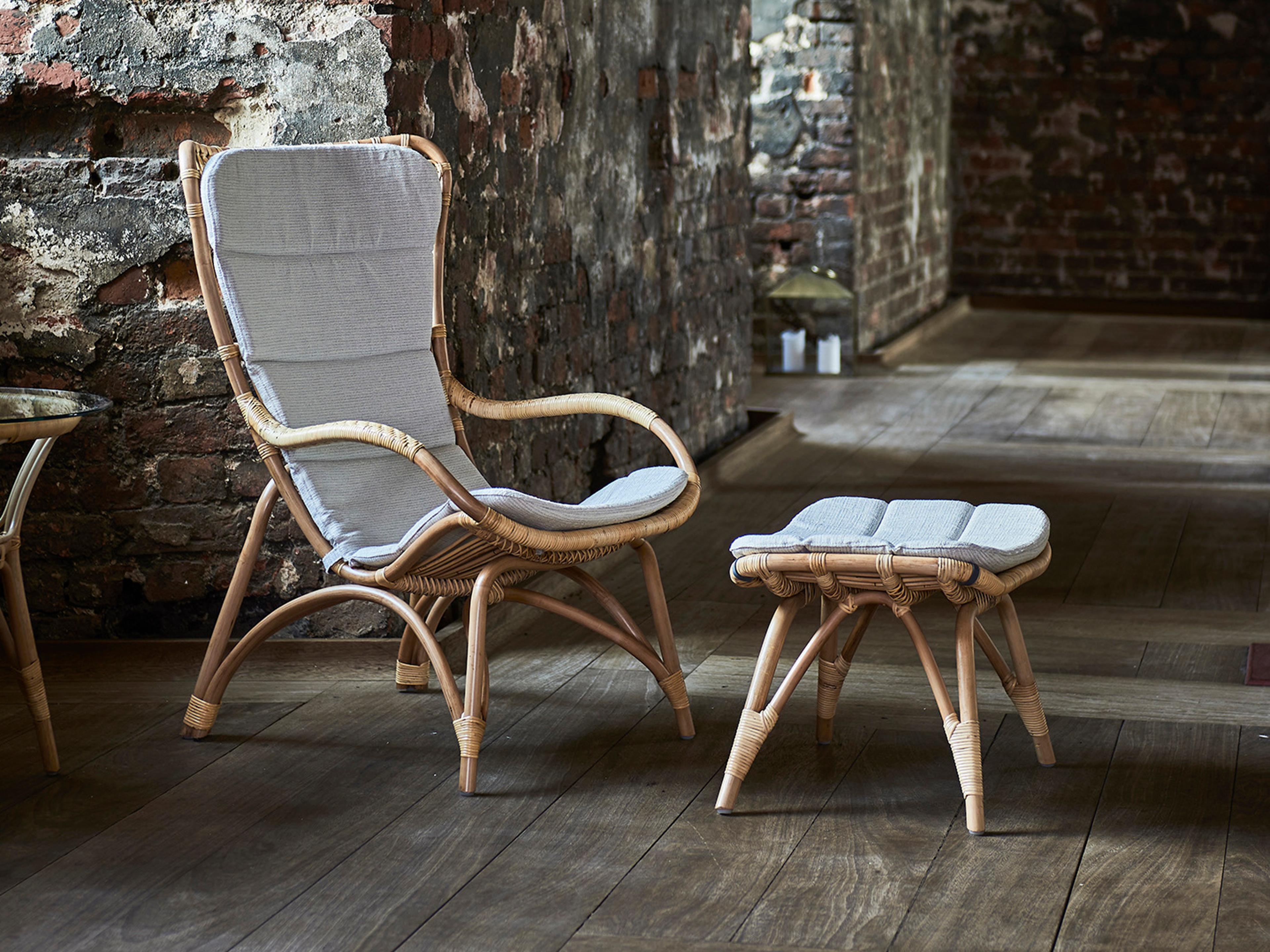 Sika Design Originals Natural, Youtoo Sand Aluminum Cushion Lounge Chair in Youtoo Sand