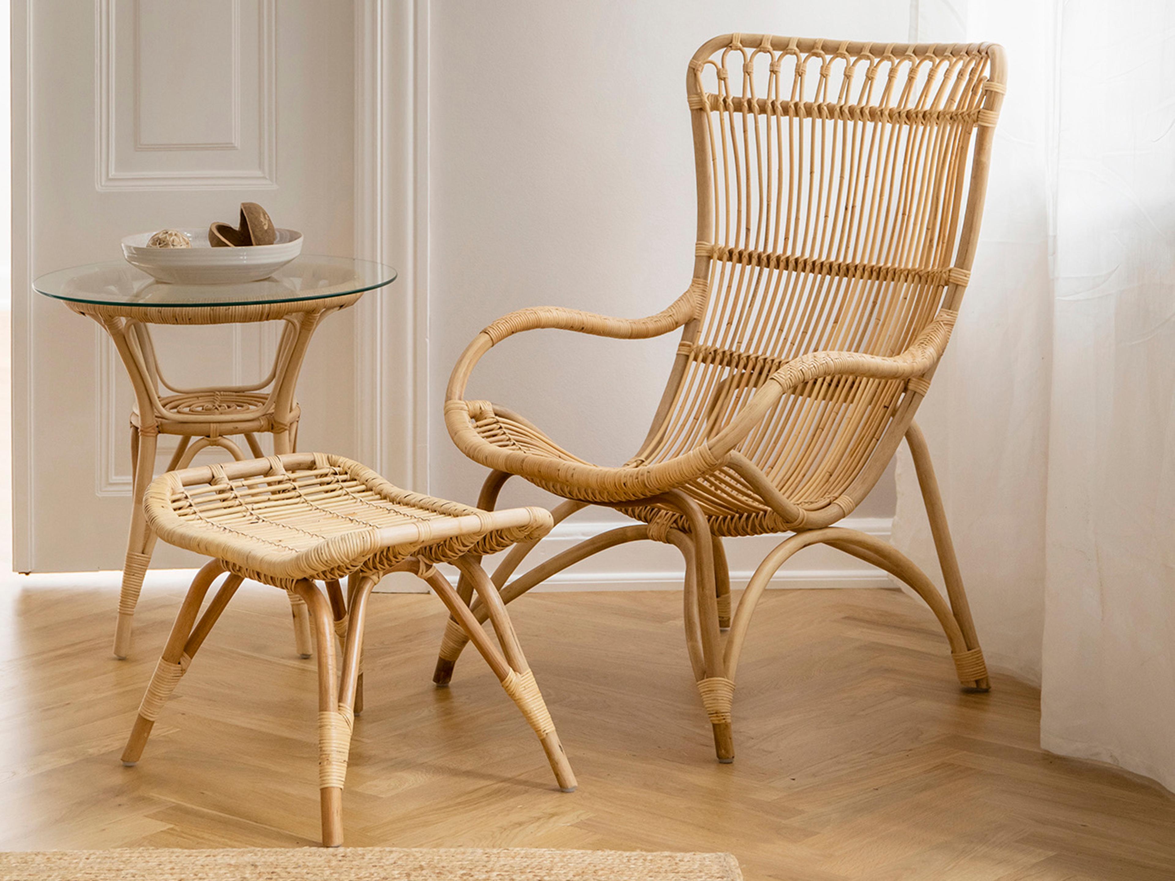 Sika Design Originals Natural, Youtoo Dark Grey Aluminum Cushion Ottoman in Youtoo Dark Grey