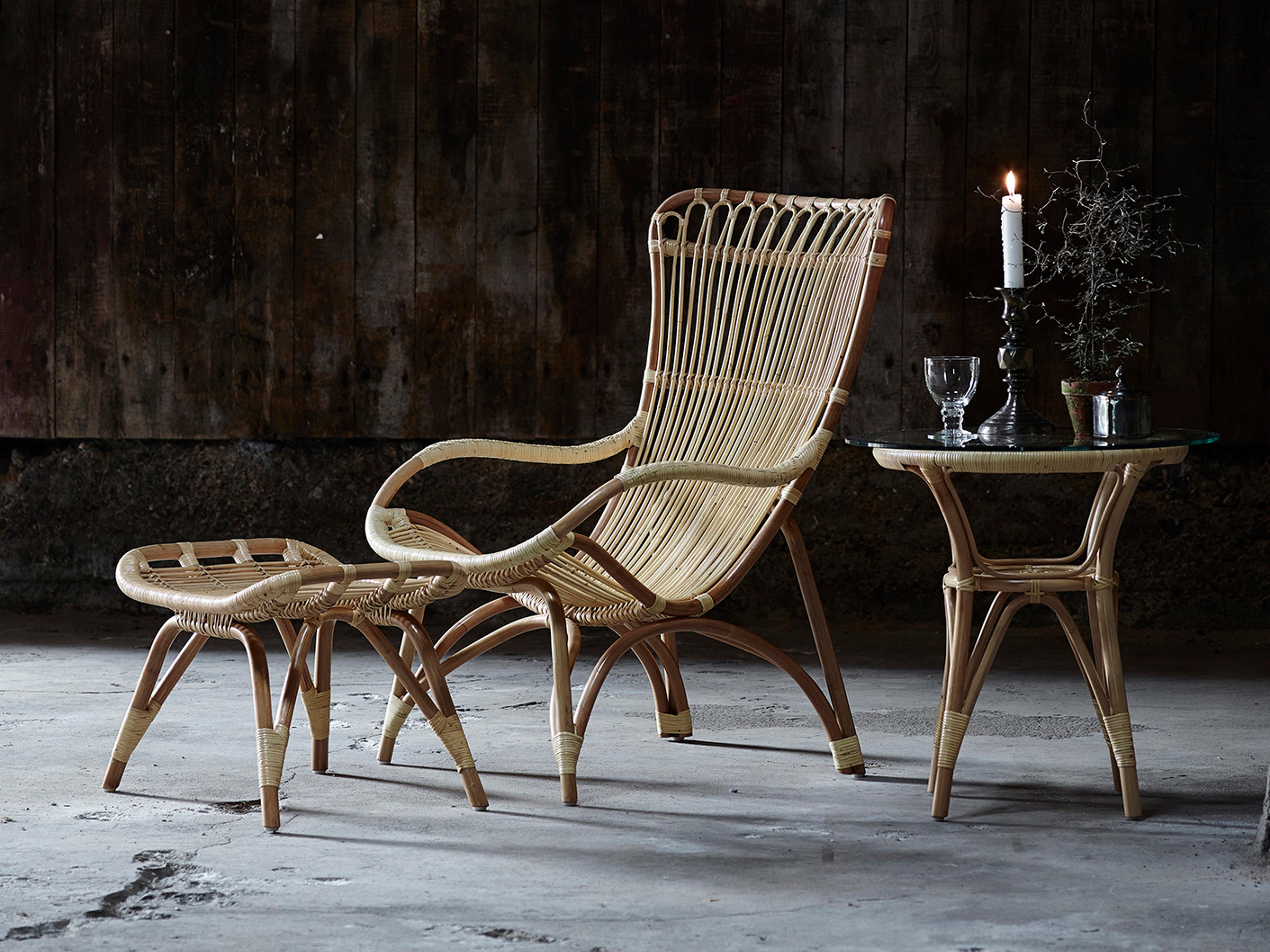 Sika Design Originals Natural, Youtoo Dark Grey Aluminum Cushion Ottoman in Youtoo Dark Grey