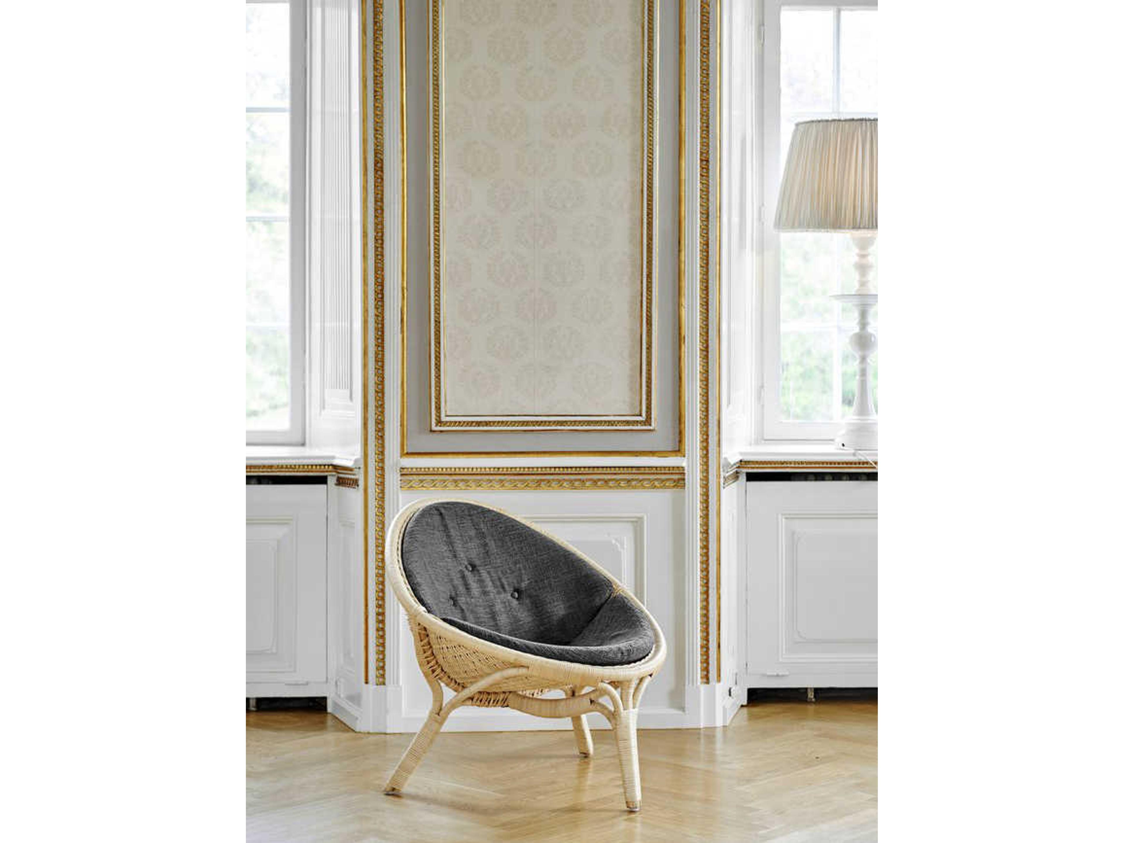 Sika Design Exterior Aluminum Cushion Nanna Ditzel Rana Outdoor Patio Lounge Chair