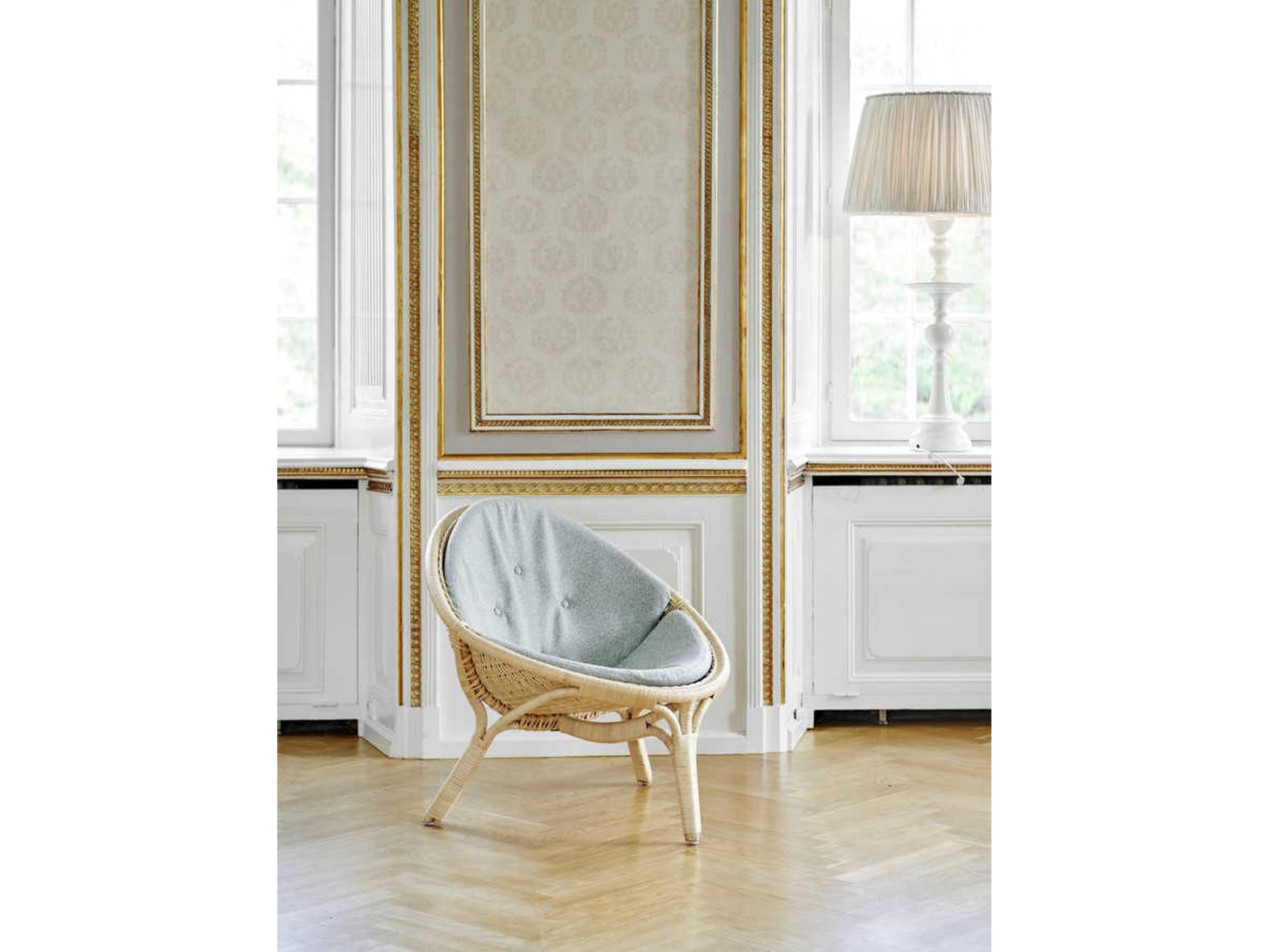 Sika Design Exterior Aluminum Cushion Nanna Ditzel Rana Outdoor Patio Lounge Chair