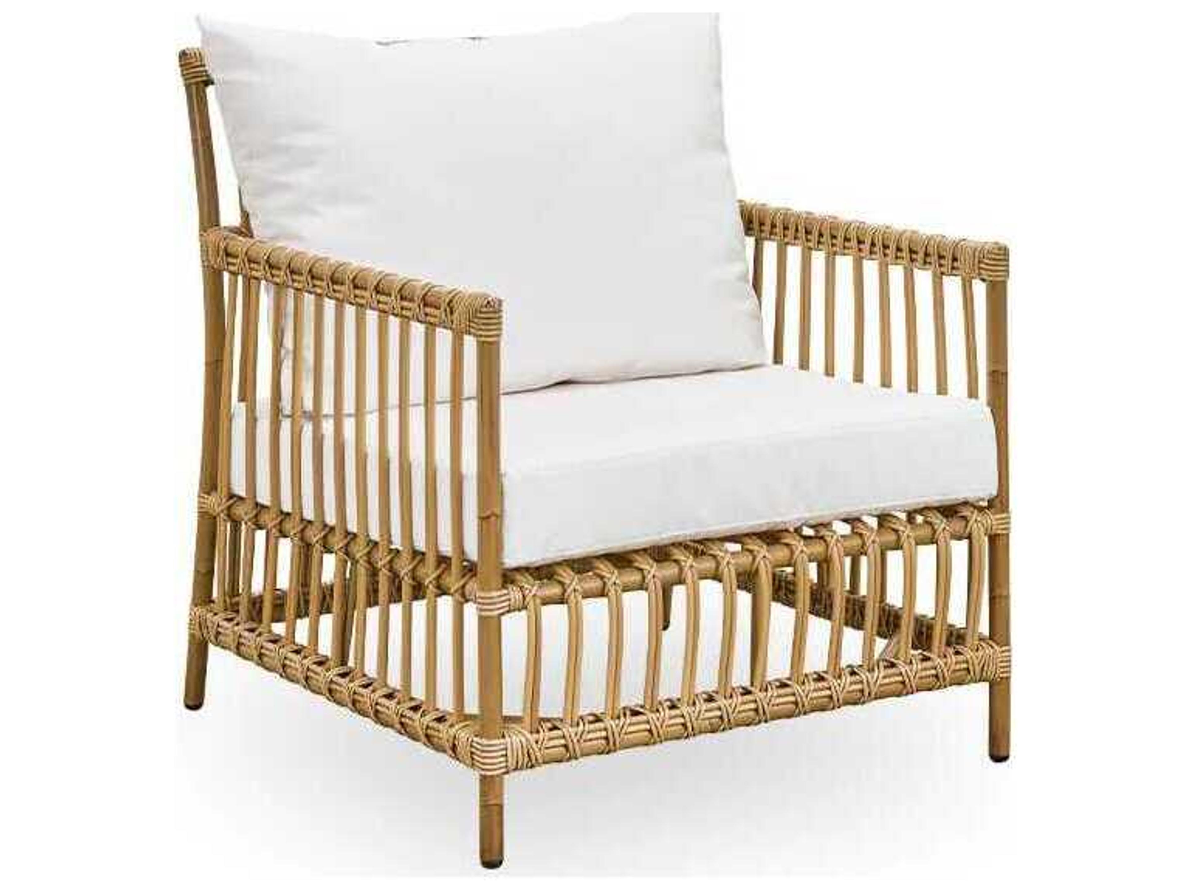 Exterior Aluminum Rattan Antique Caroline Outdoor Lounge Chair