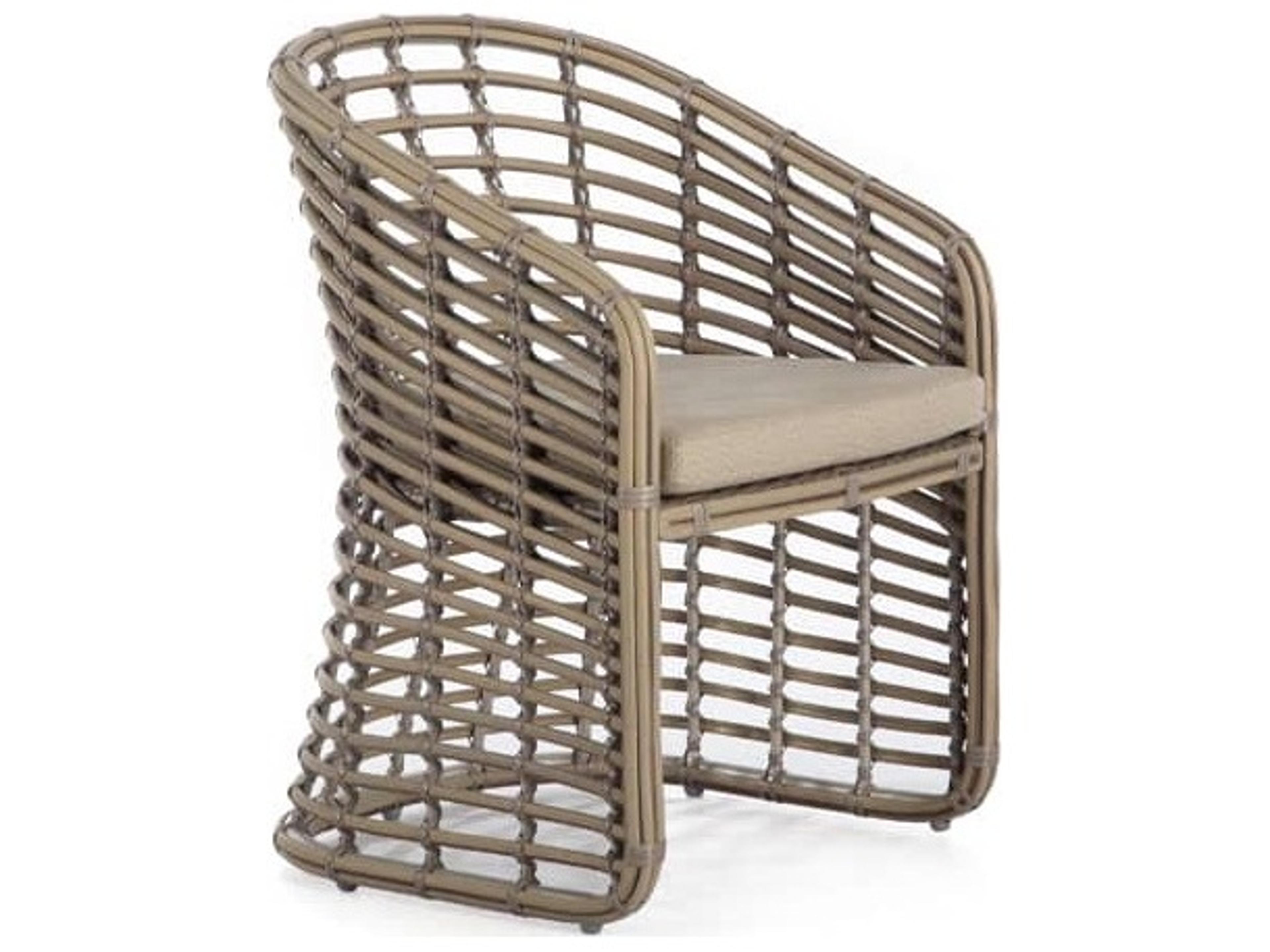 Ruby Kubu Mushroom Aluminum Cushion Lounge Chair