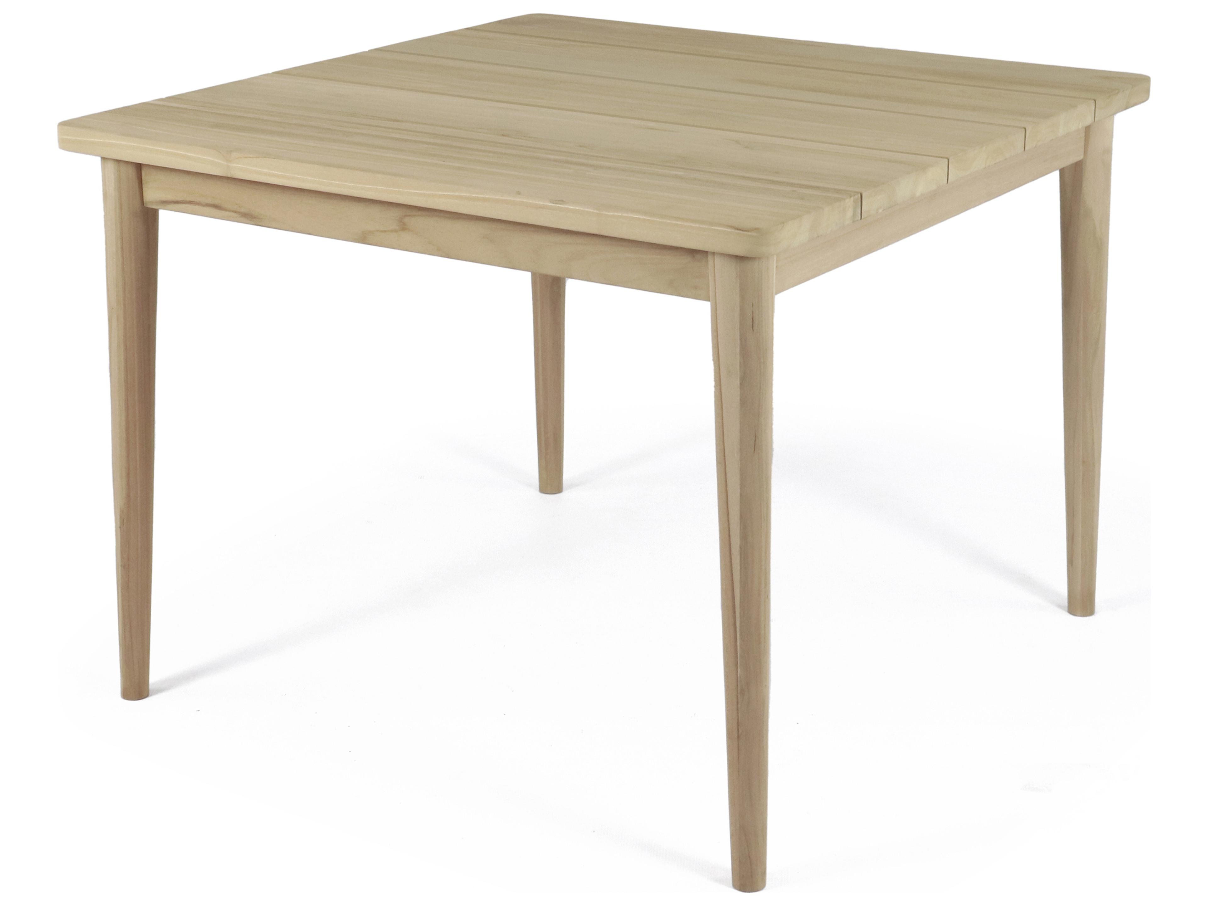 Krabi Square Teak Outdoor Dining Table