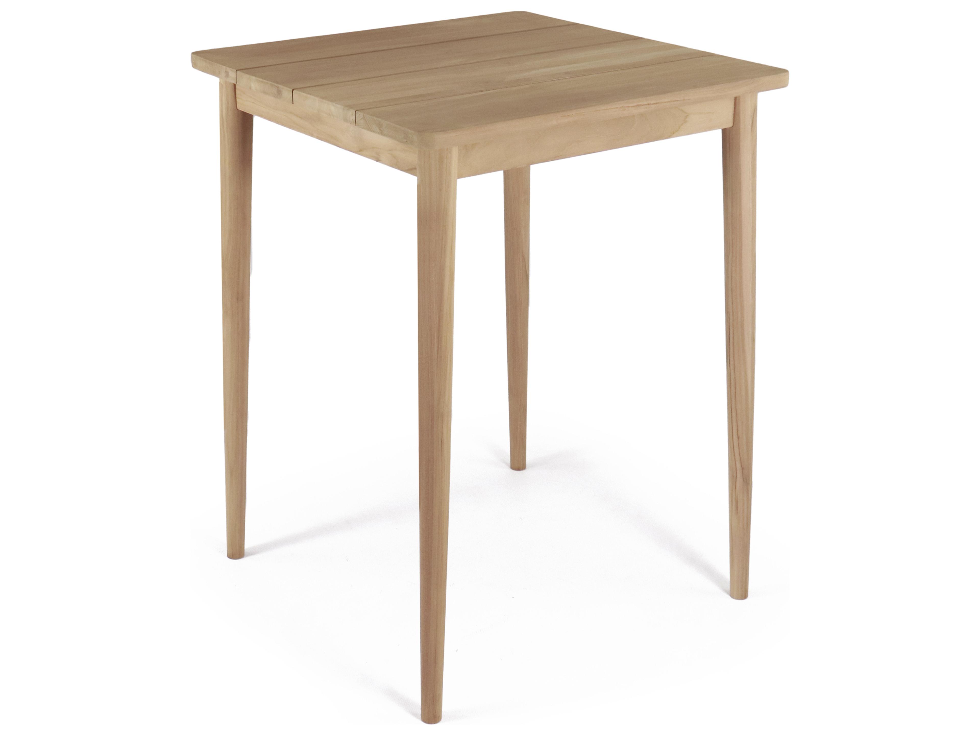 Calixto Square Teak Pub Table