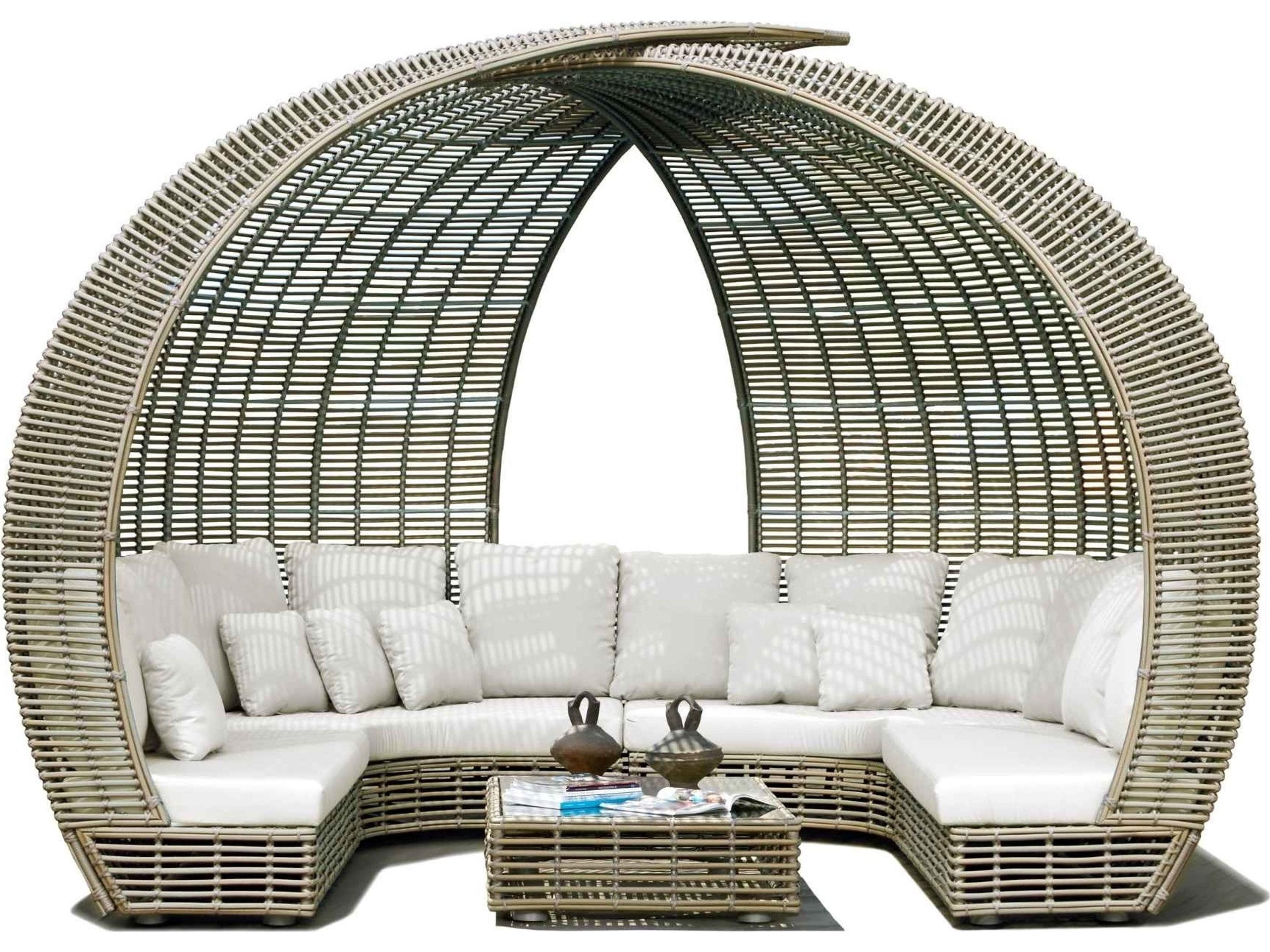 Sparta Kubu Mushroom Aluminum Cushion Lounge Bed