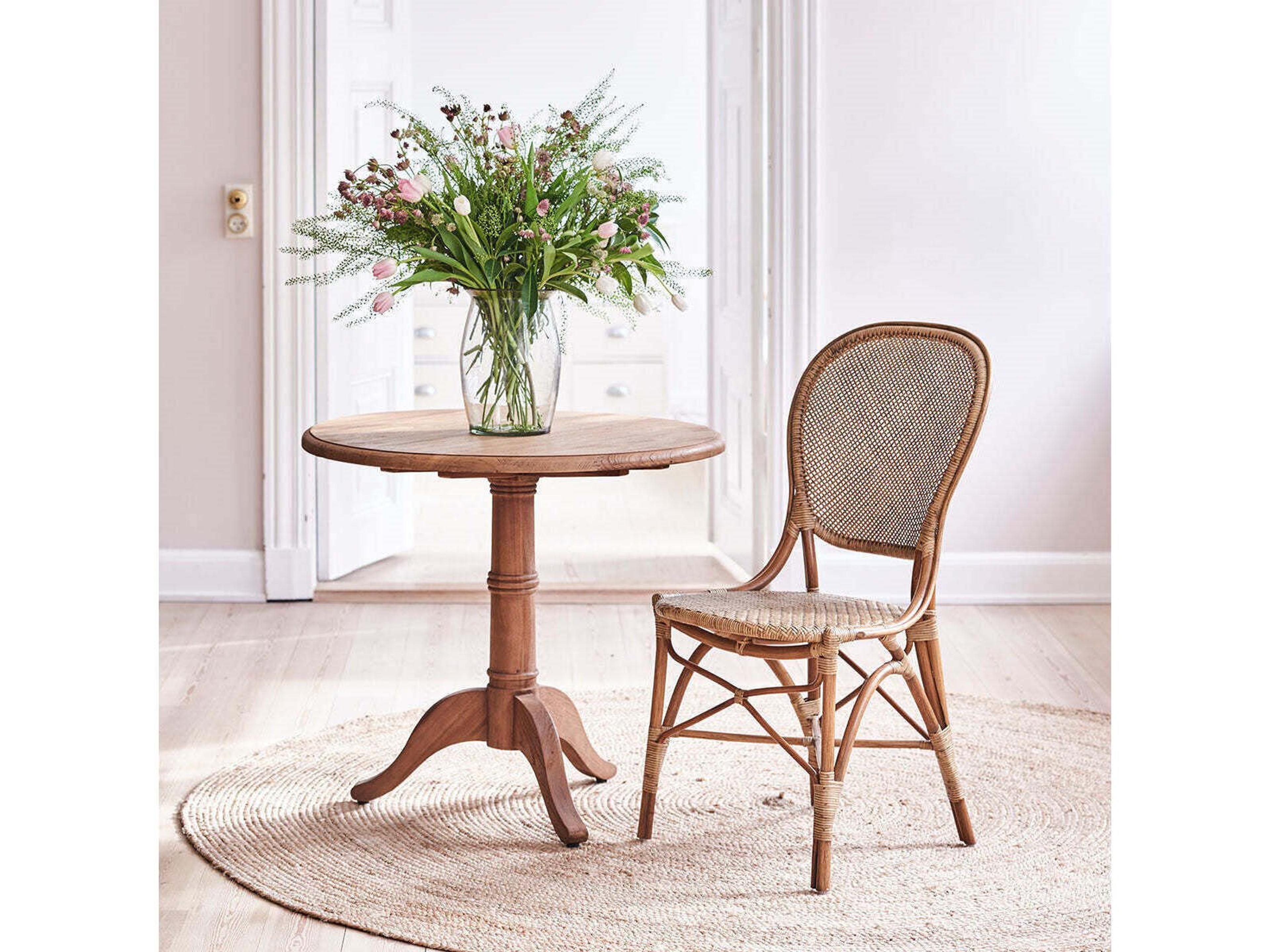 Sika Indoor Originals Rossini Rattan Brown Side Dining Chair