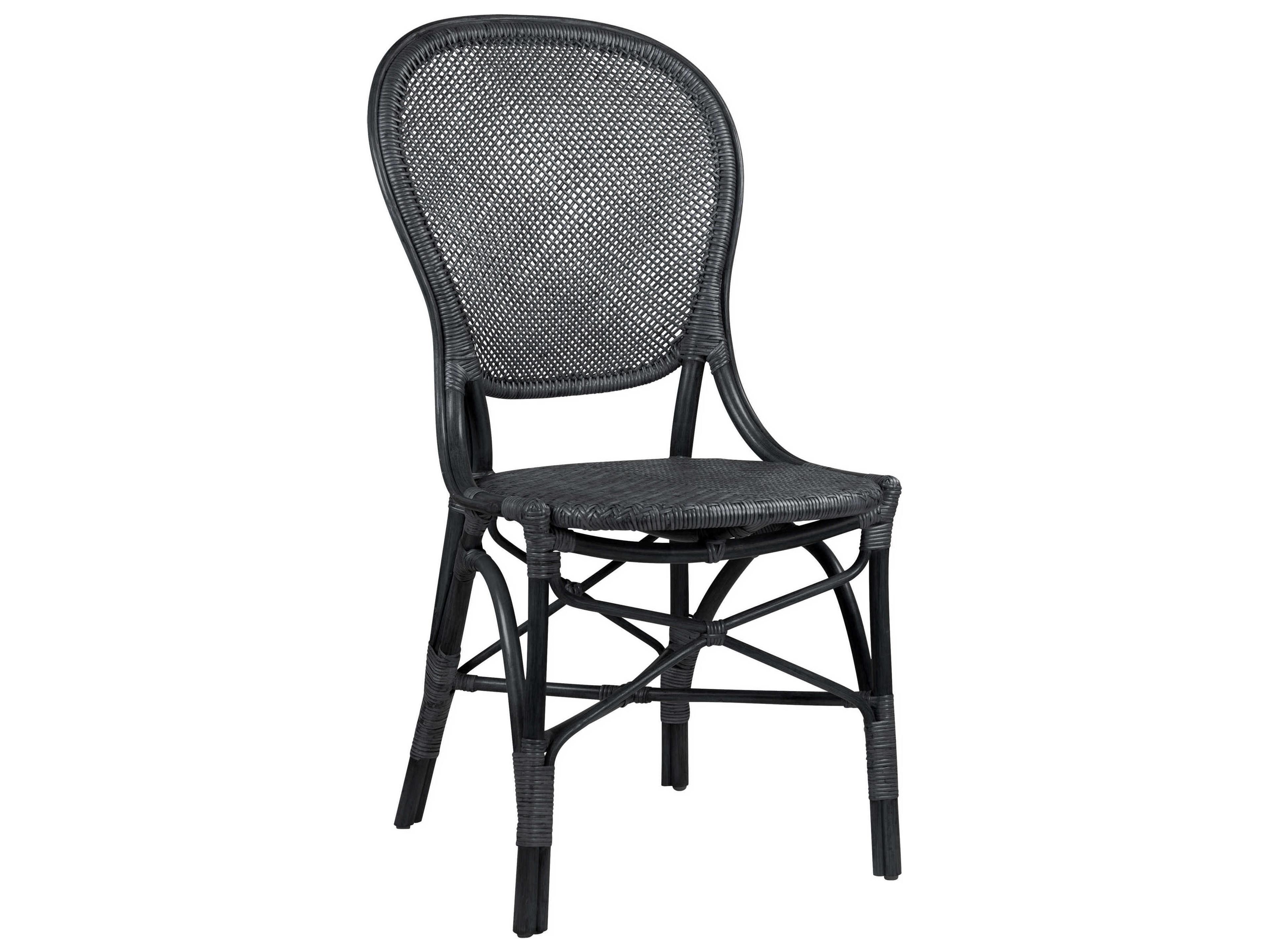 Originals Rossini Rattan Black Side Dining Chair