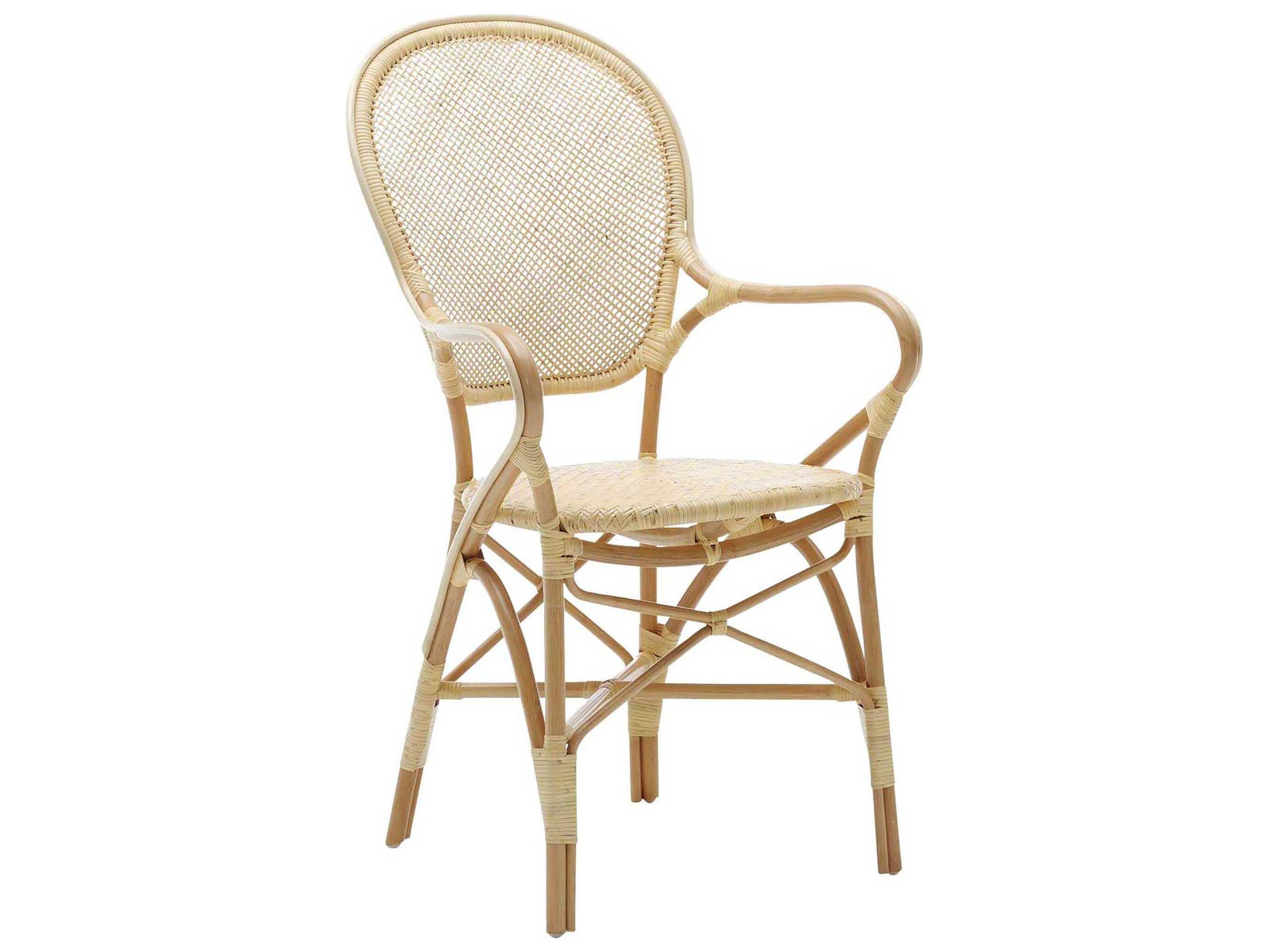 Originals Rossini Rattan Natural Arm Dining Chair