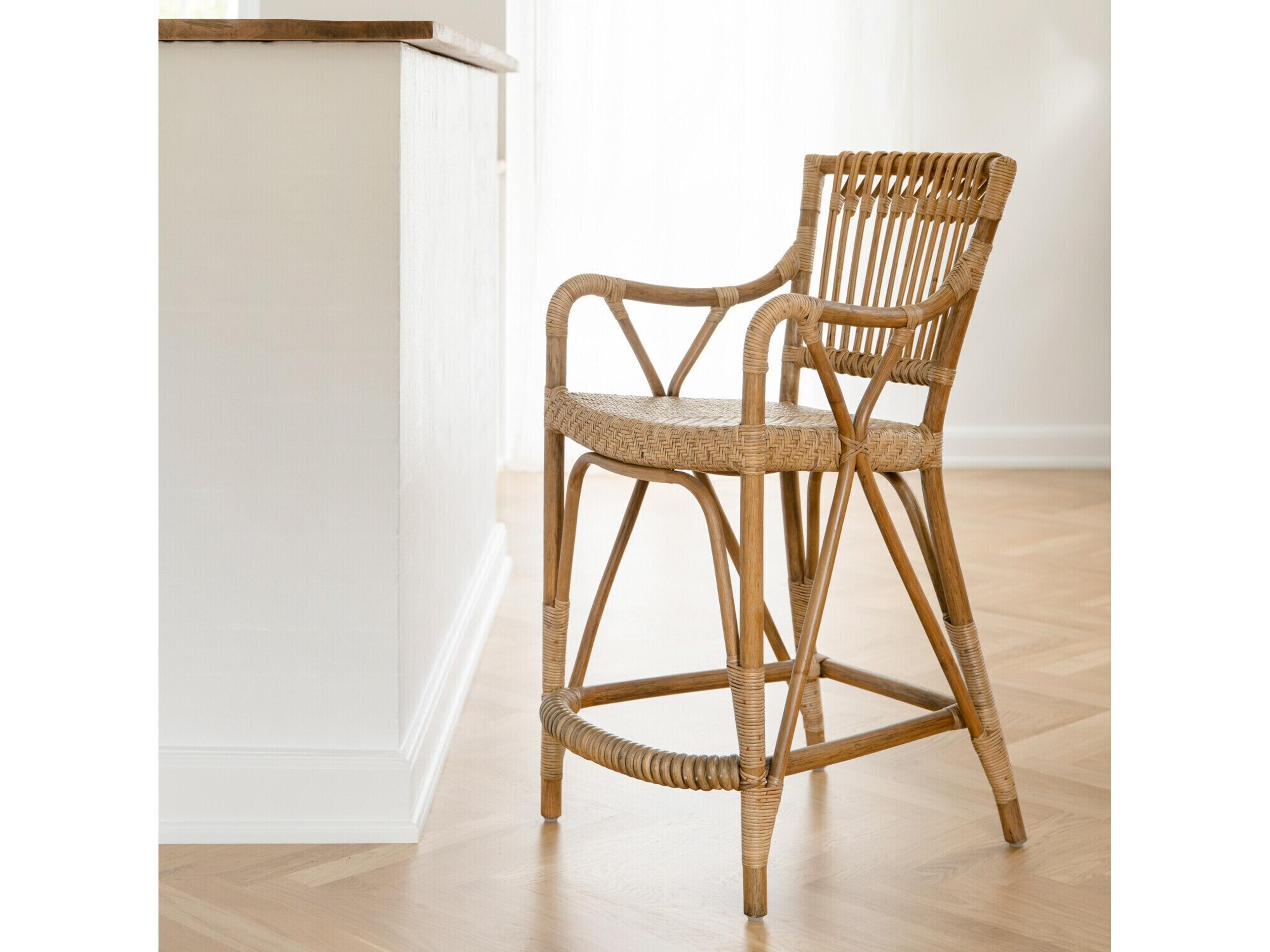 Sika Indoor Originals Blues Rattan Counter Stool