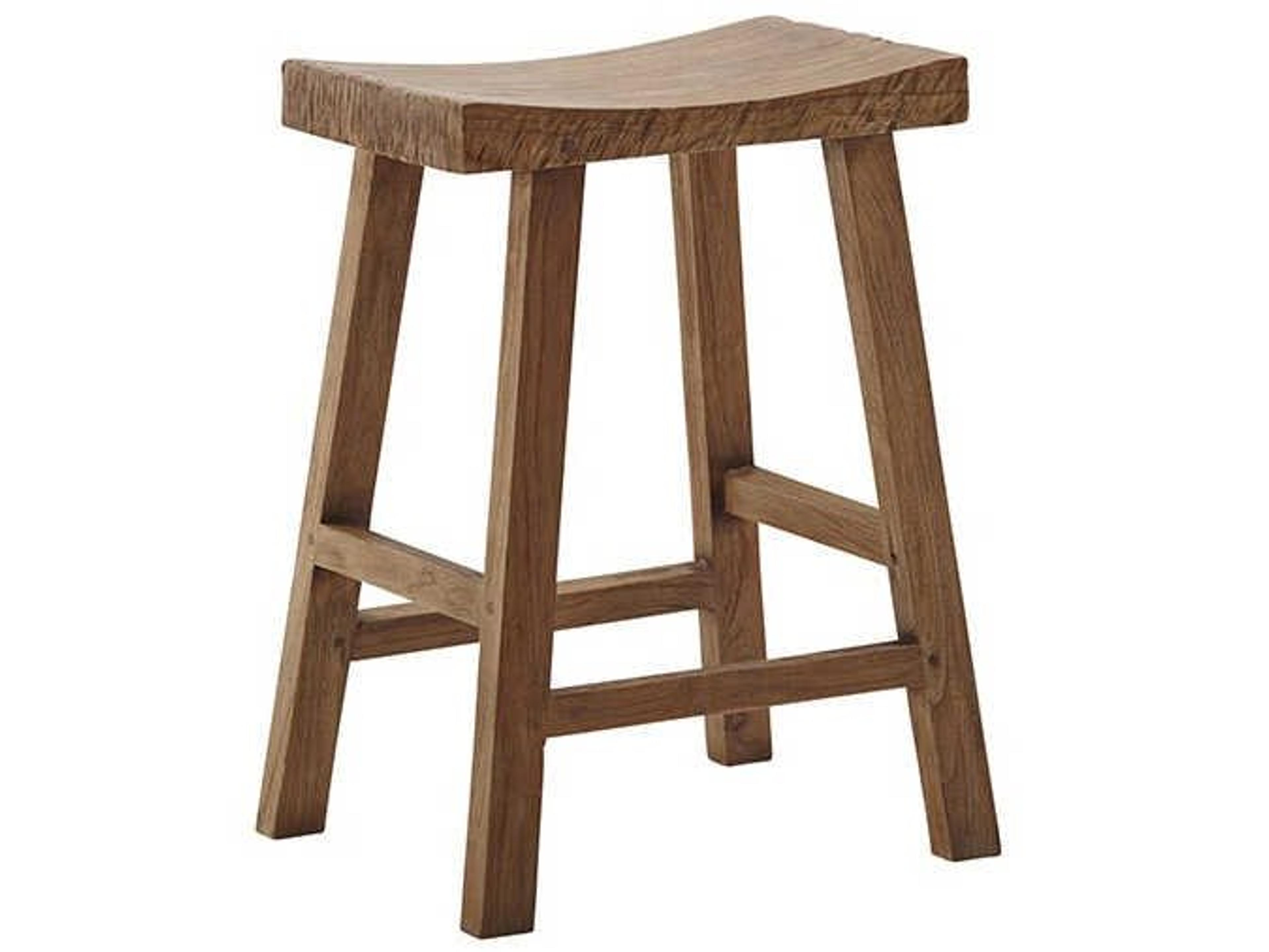 Teak Wood Counter Stool