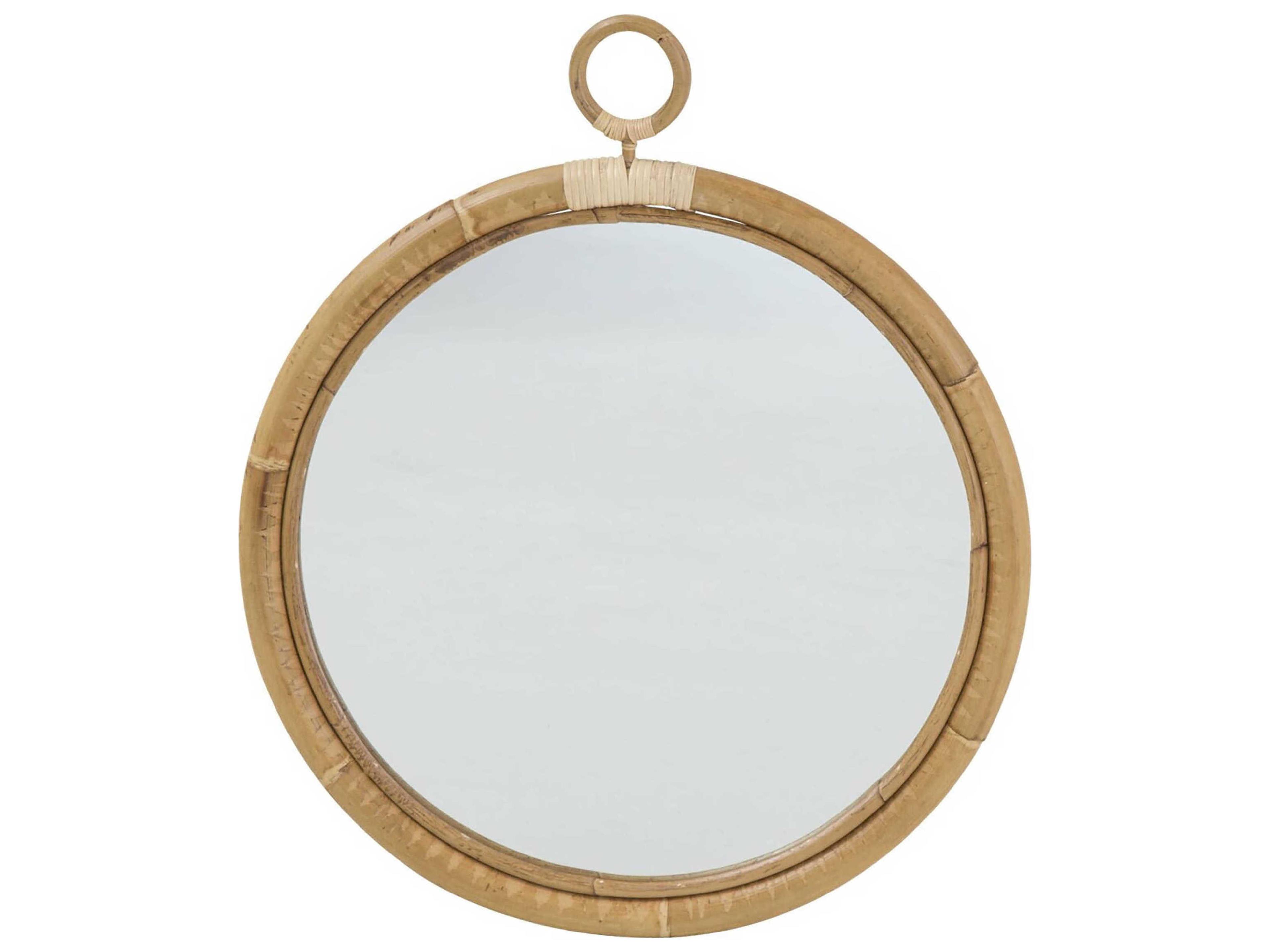 Sika Indoor Originals Ella Rattan Round Wall Mirror