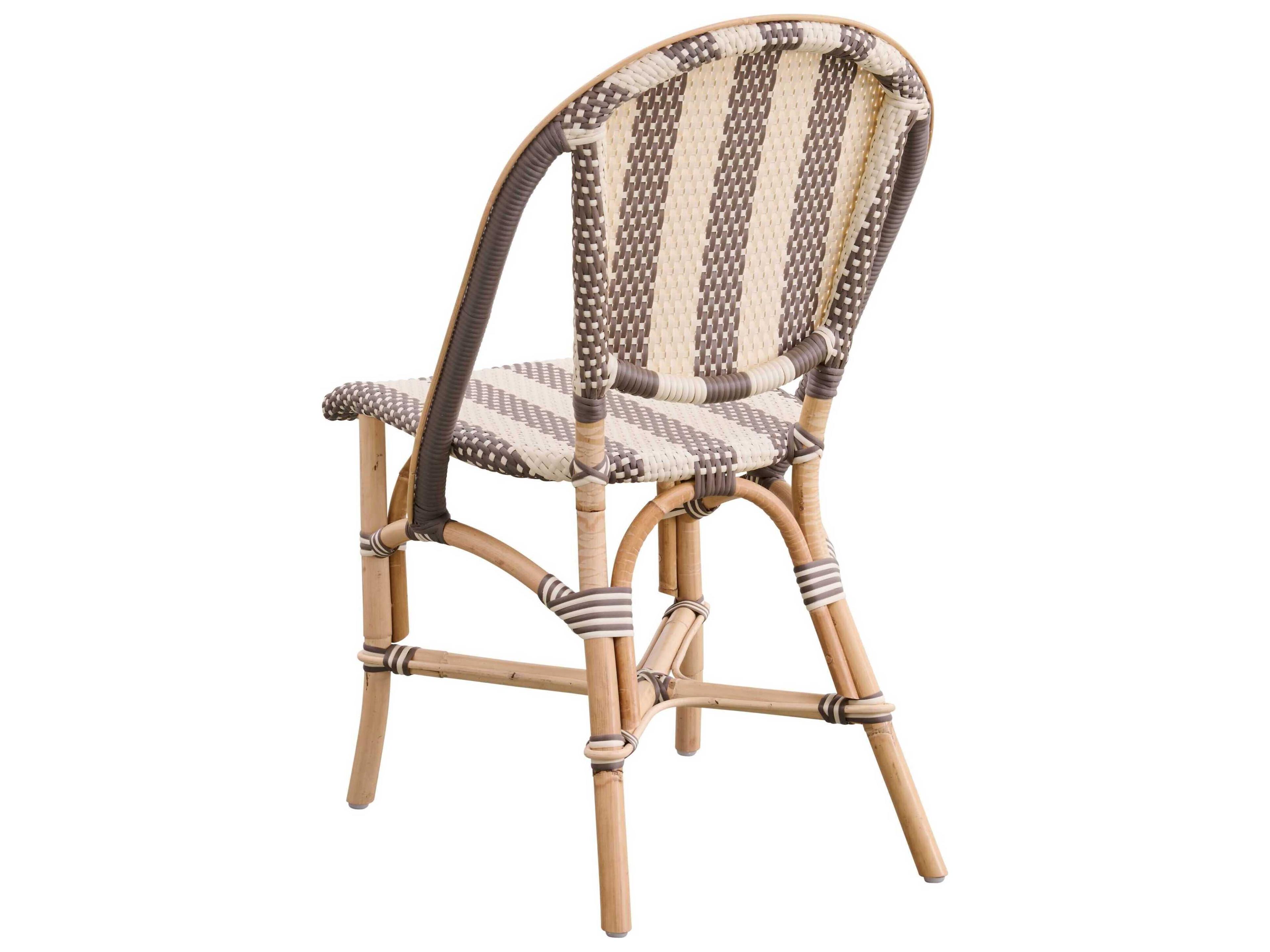 Sika Indoor Affaire Sofie Rattan Beige Armless Dining Chair