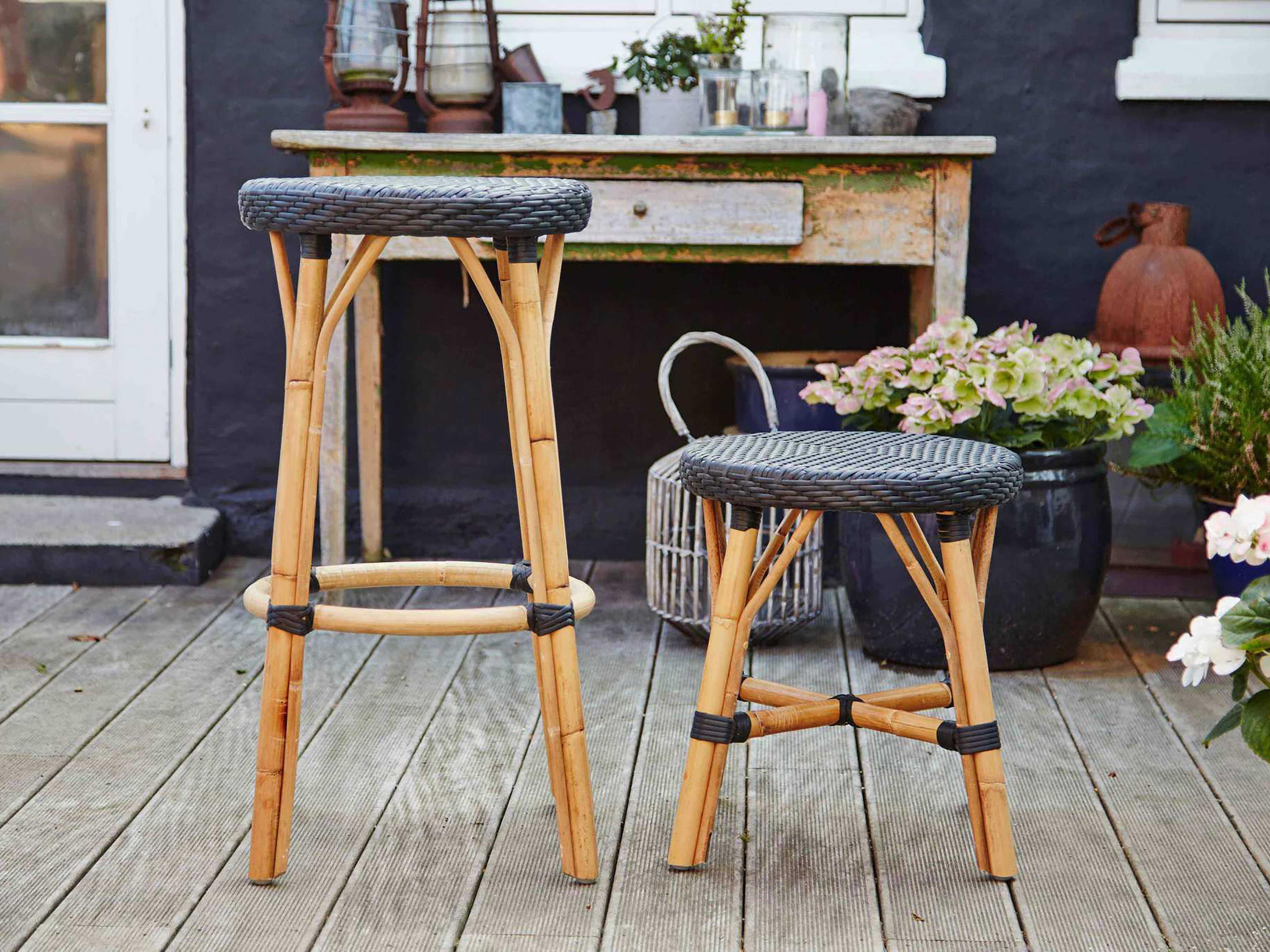 Sika Indoor Affaire Simone Rattan Counter Stool