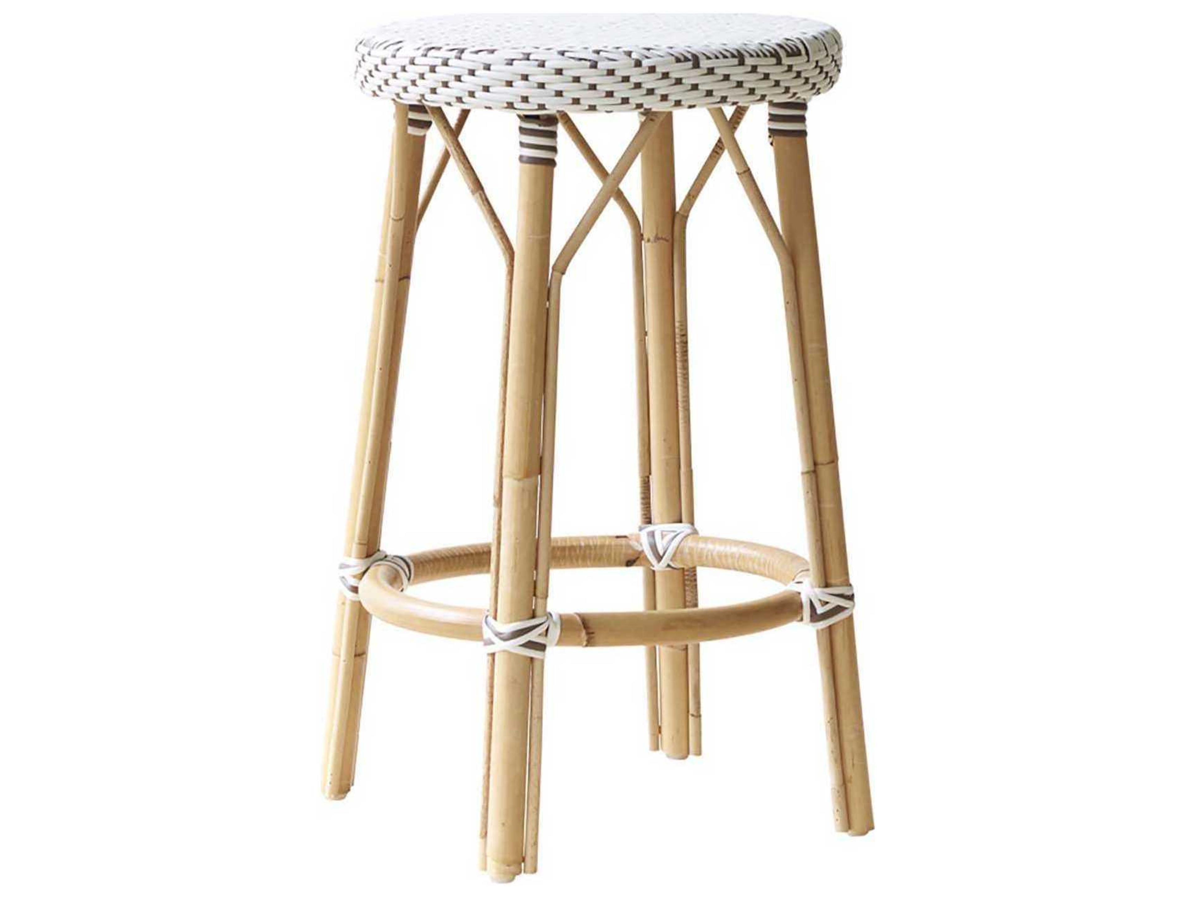 Affaire Simone Rattan Counter Stool