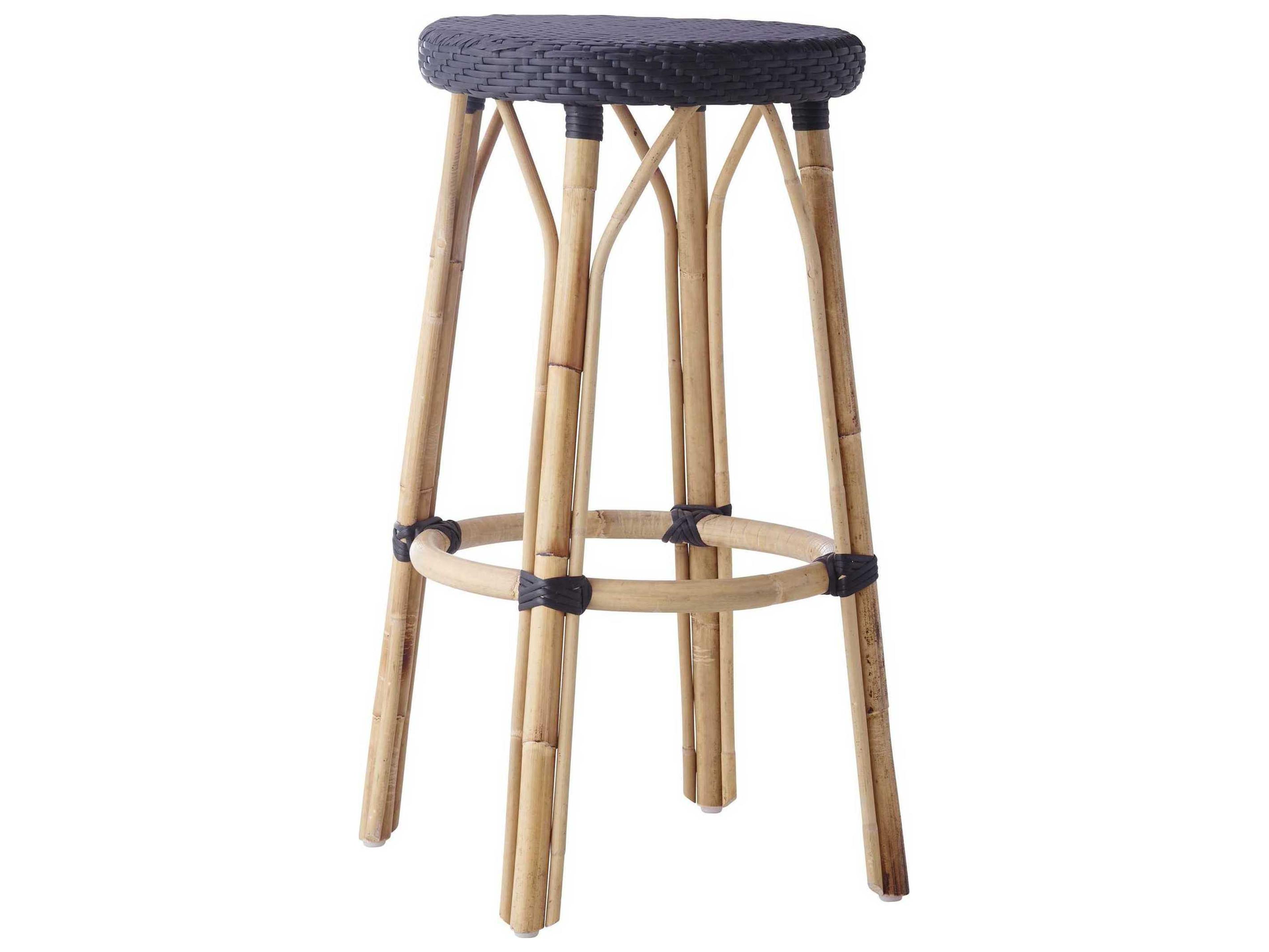Affaire Simone Rattan Bar Stool