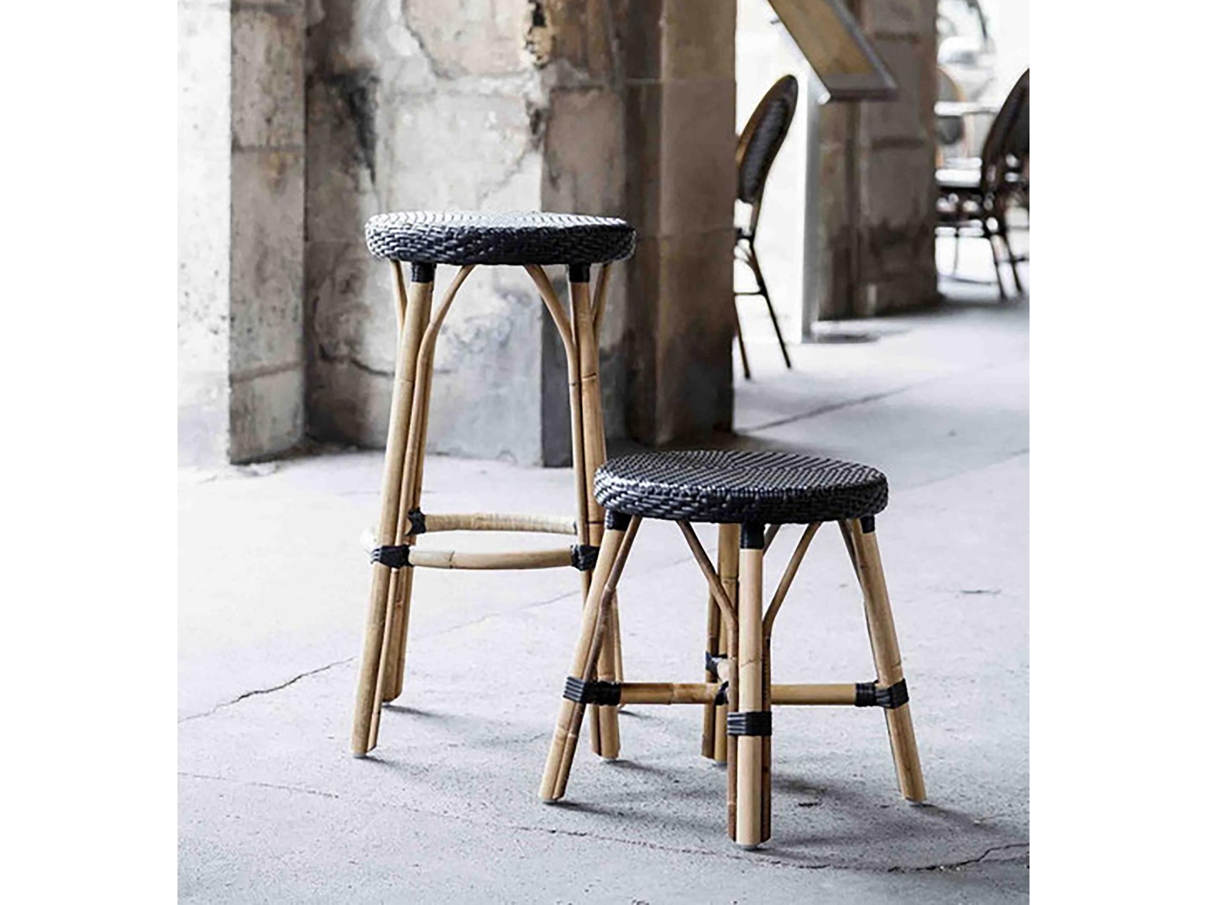 Sika Indoor Affaire Simone Rattan Bar Stool
