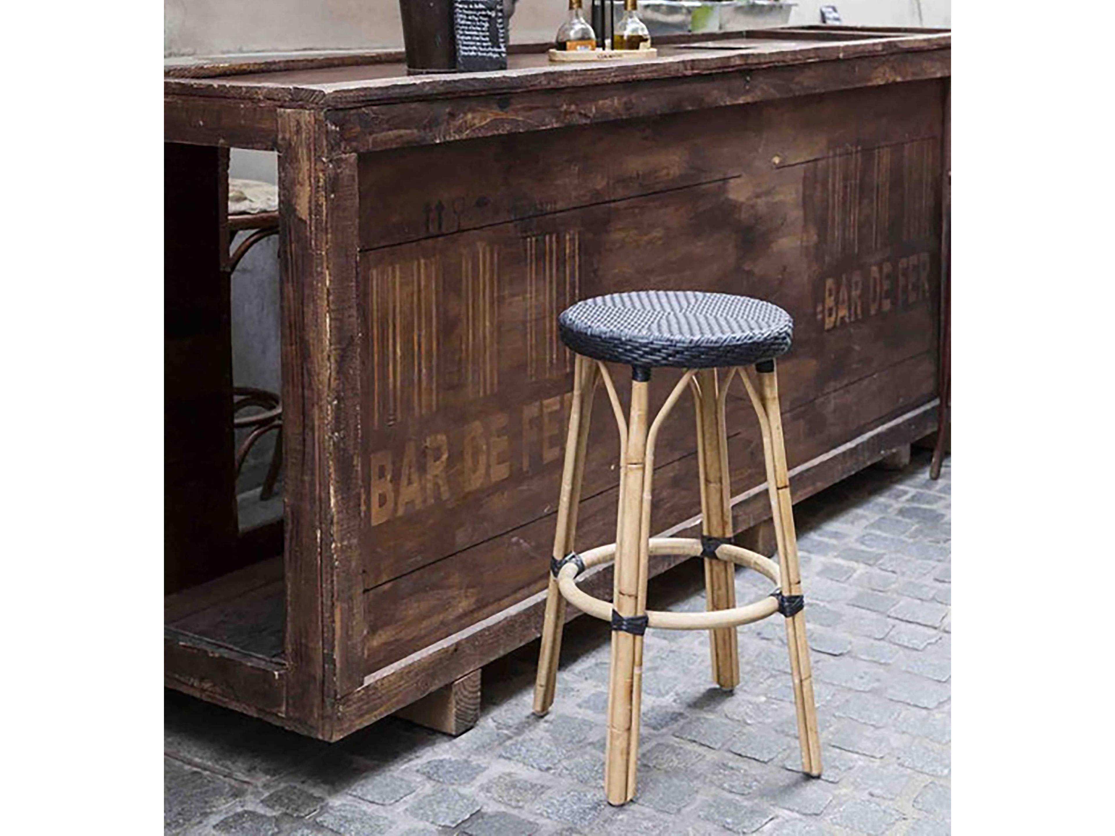 Sika Indoor Affaire Simone Rattan Bar Stool