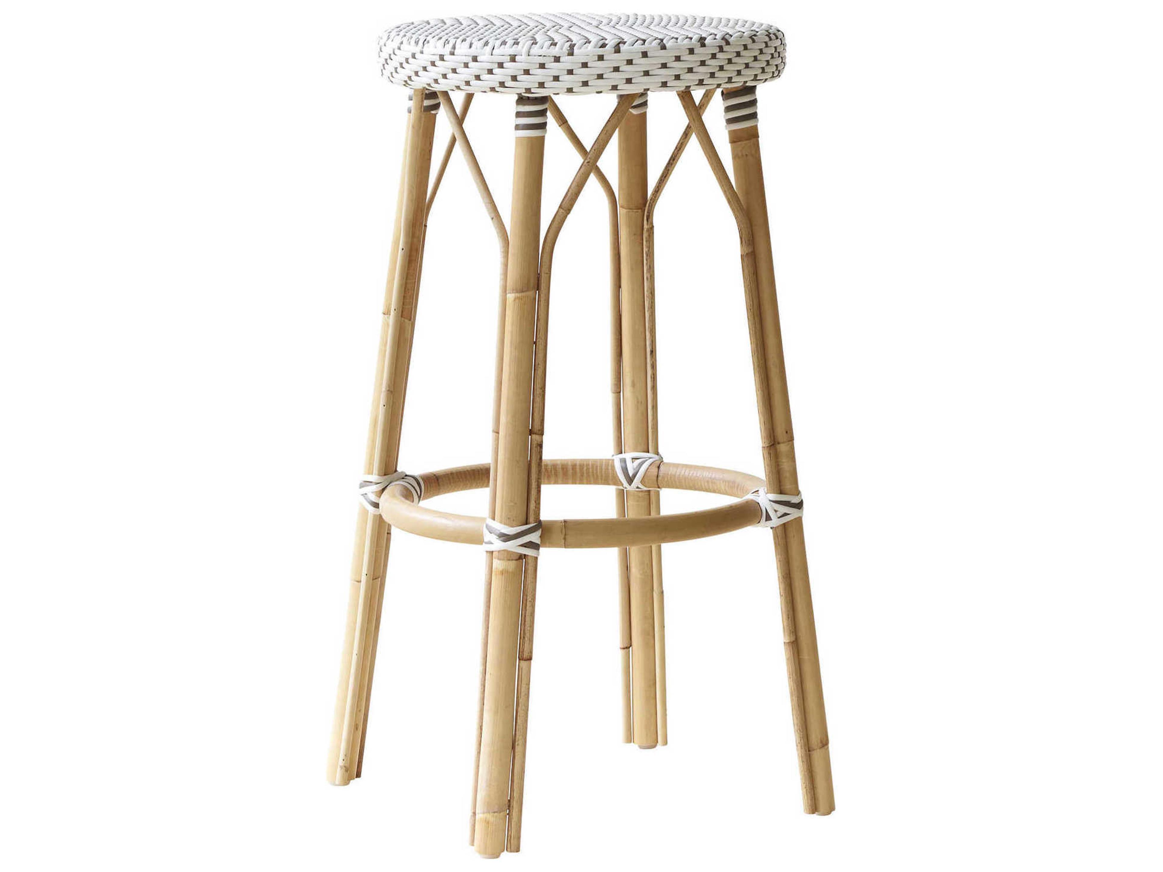 Affaire Simone Rattan Bar Stool