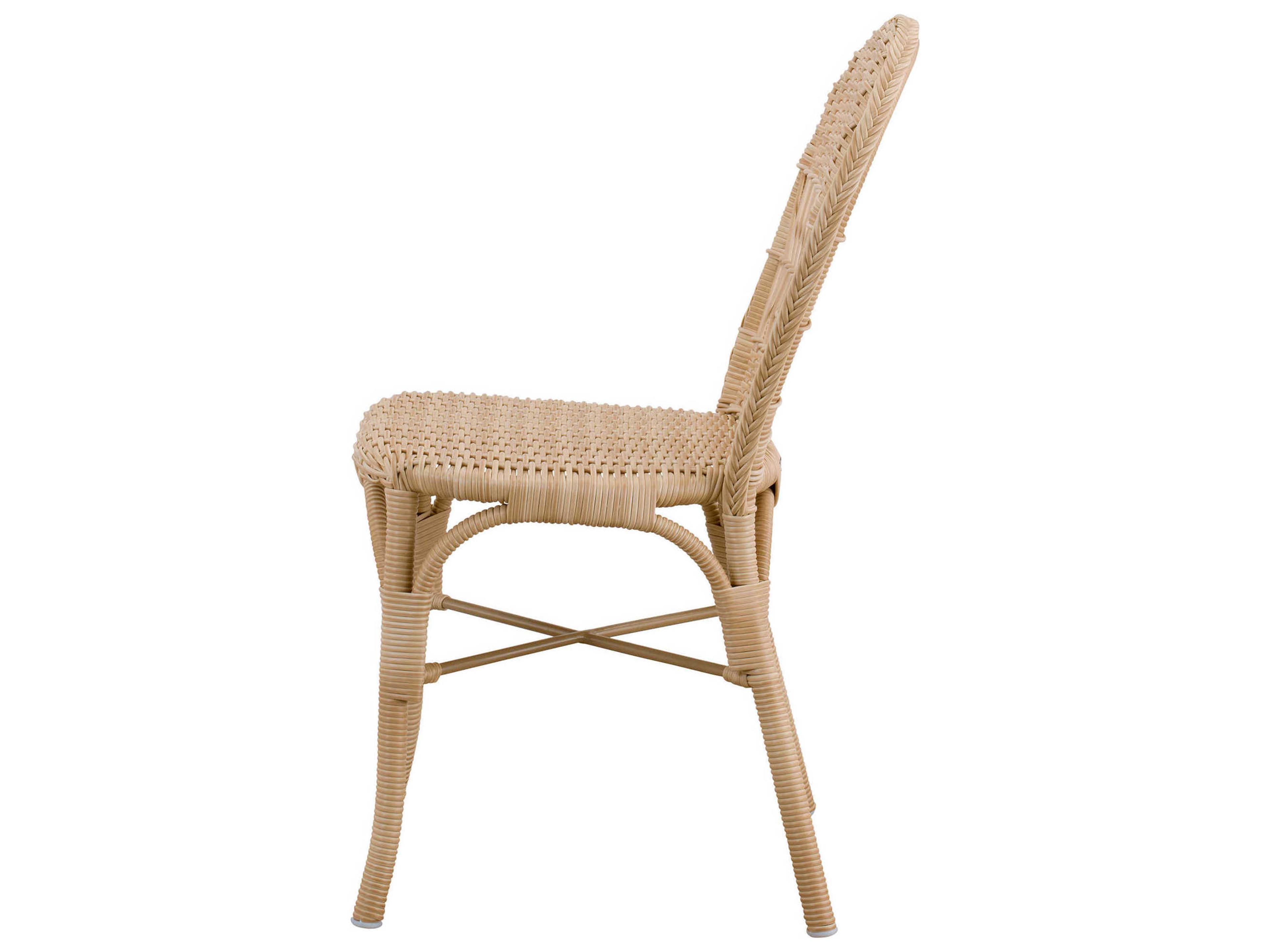 Sika Indoor Georgia Garden Ofelia Rattan Natural Side Dining Chair