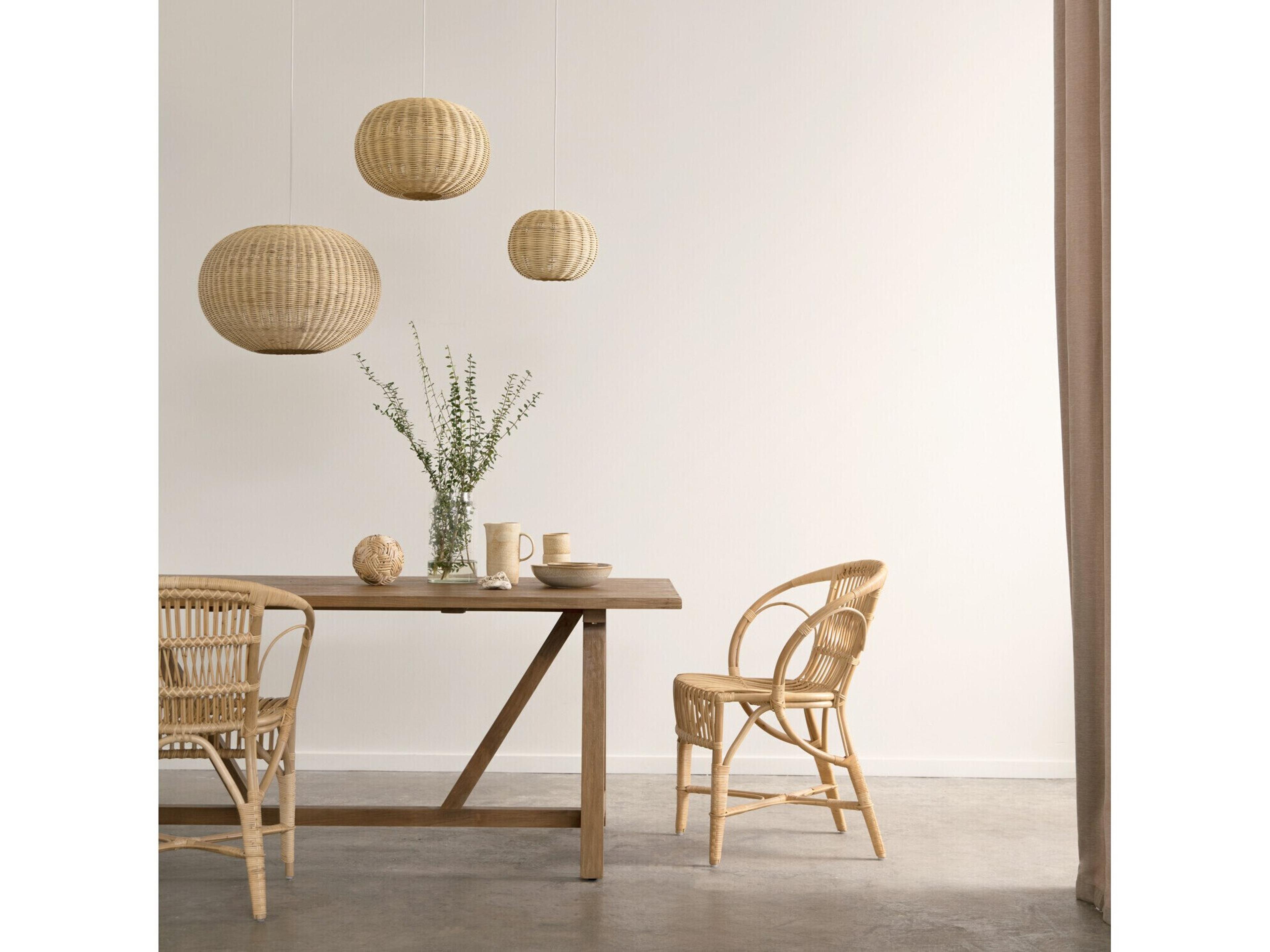 Sika Indoor Teak Rectangular Wood Dining Table