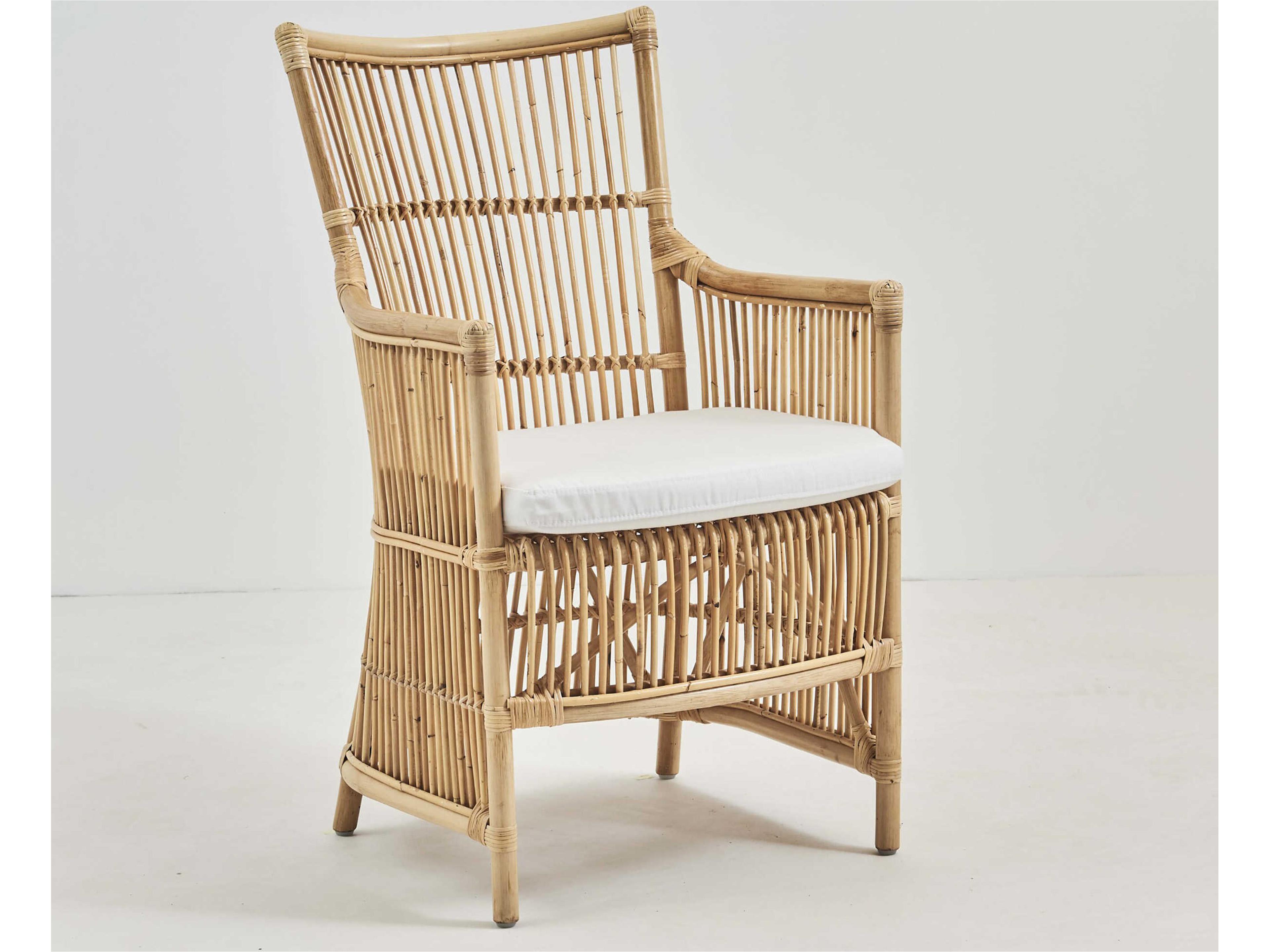 Sika Indoor Originals Davinci White Fabric Accent Chair