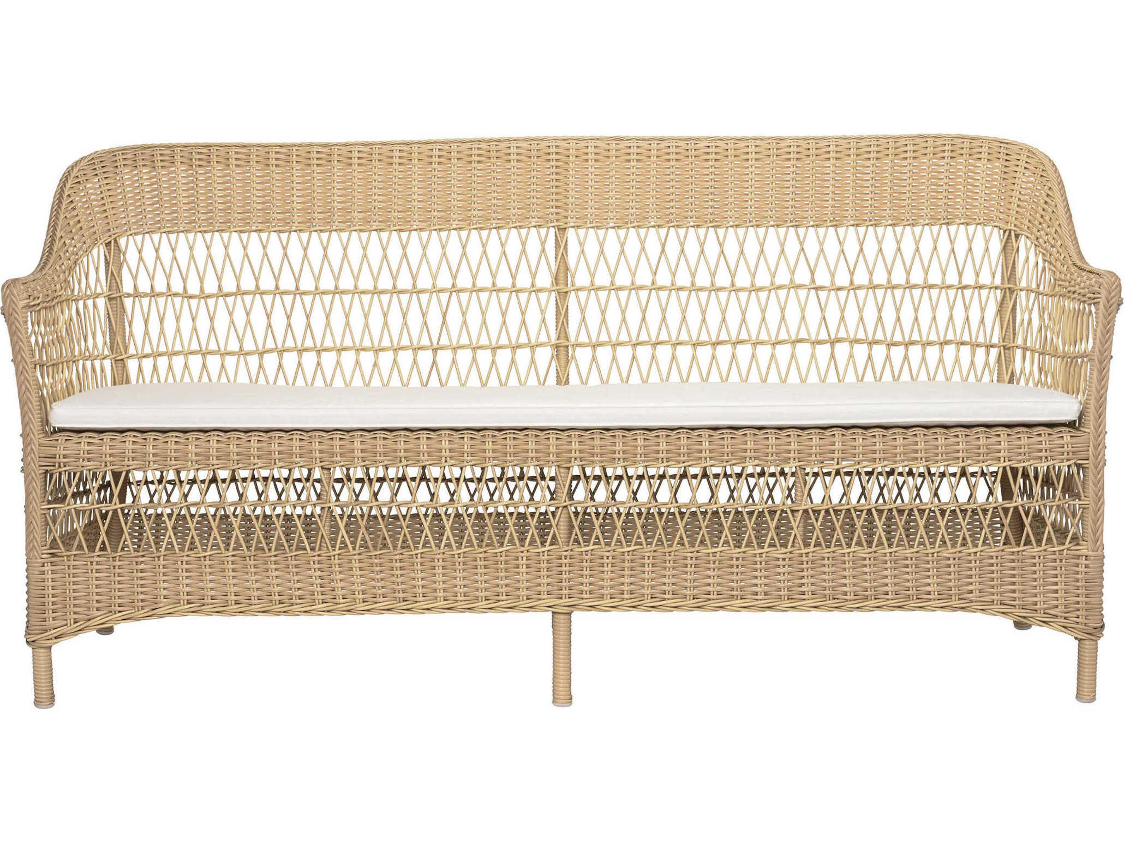 Sika Indoor Georgia Garden Charlot Tan Loveseat