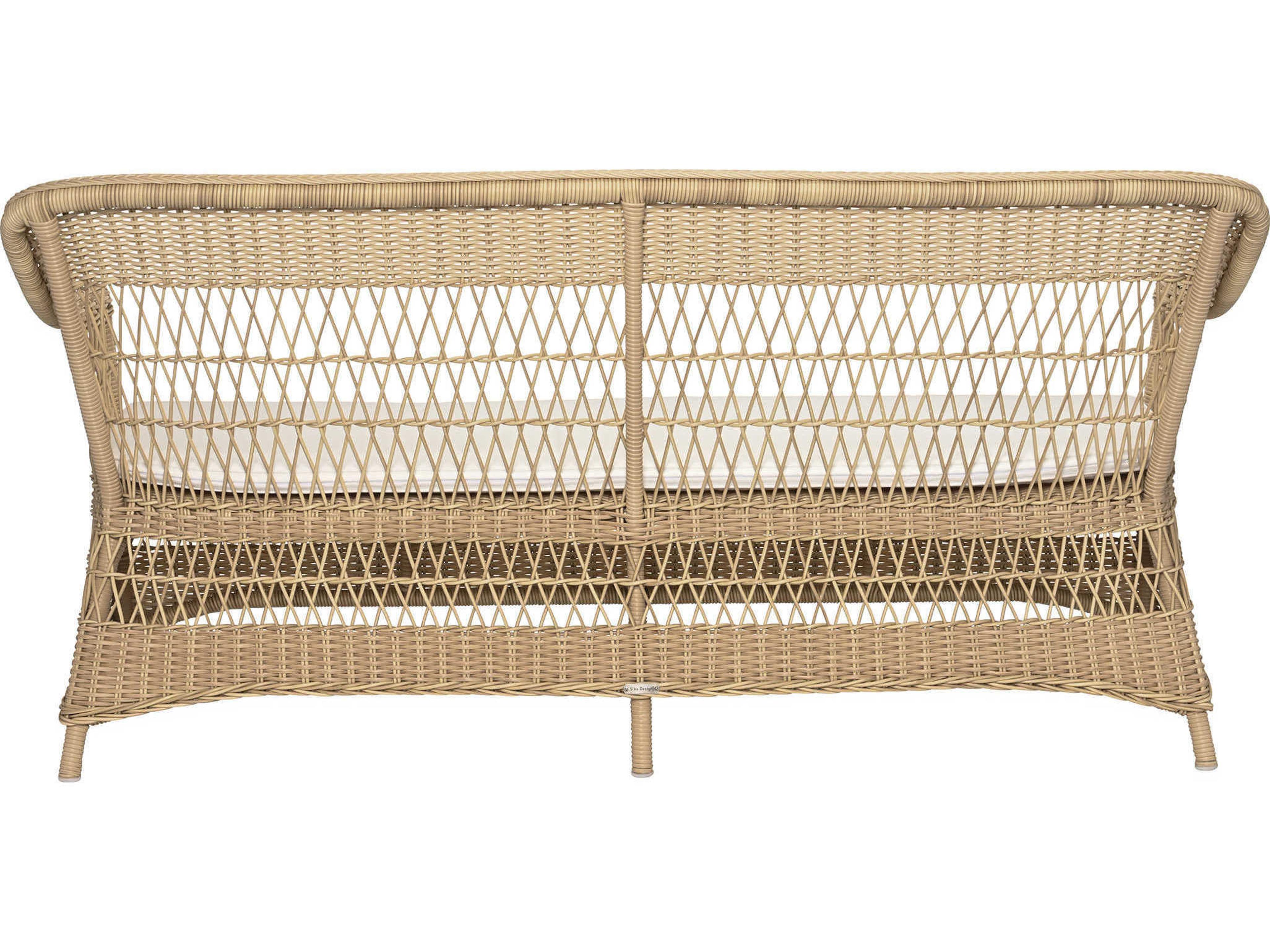 Sika Indoor Georgia Garden Charlot Tan Loveseat