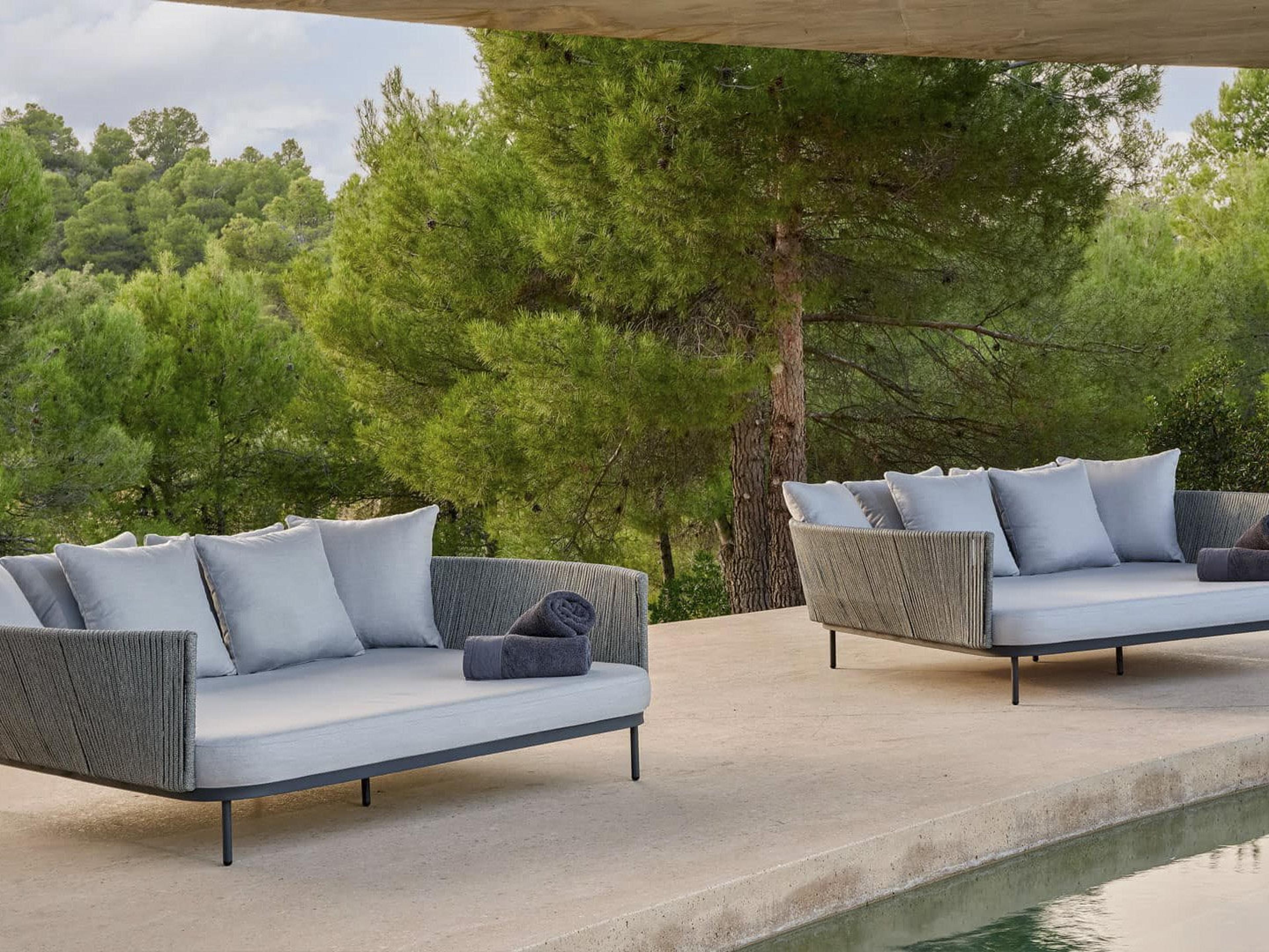 Boston Aluminum Outdoor Lounge Set