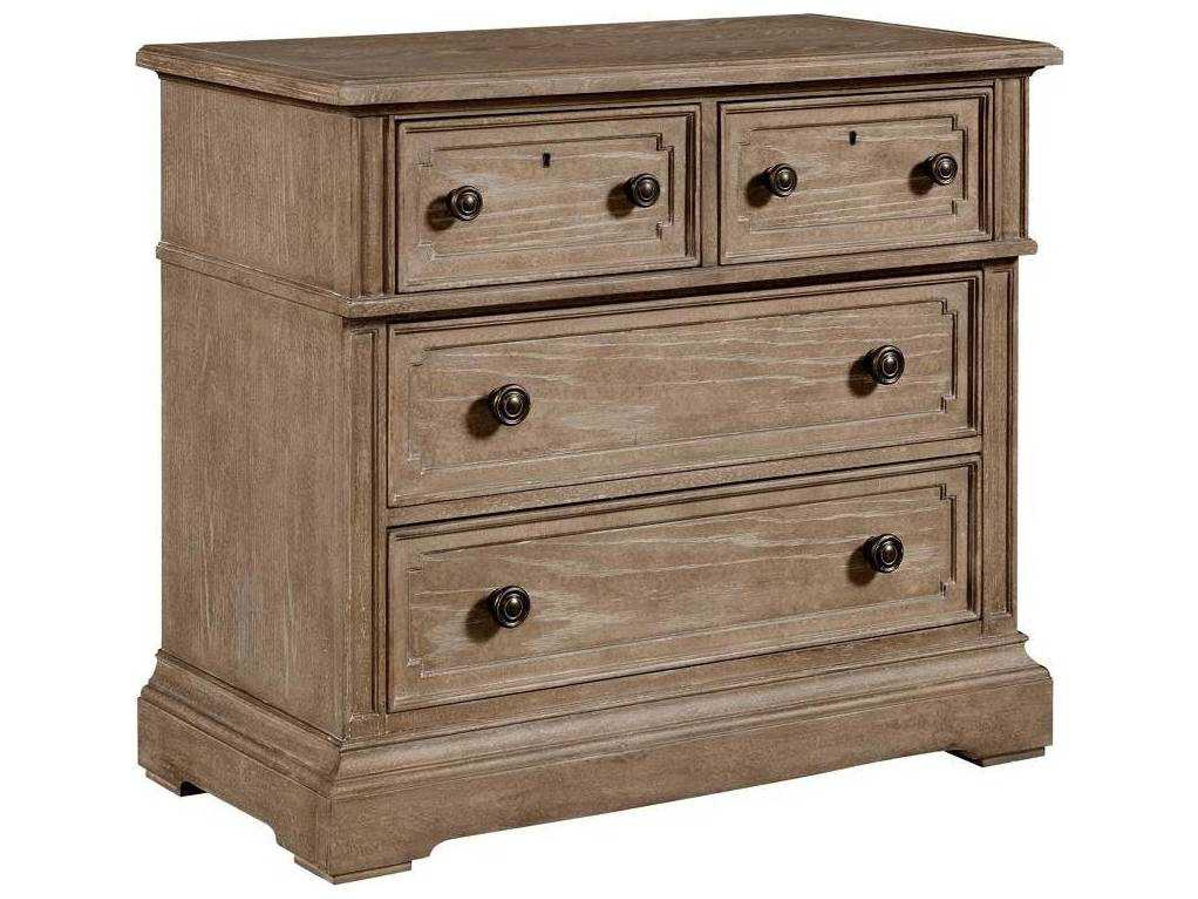 Wethersfield Estate Brown Chest Nightstand