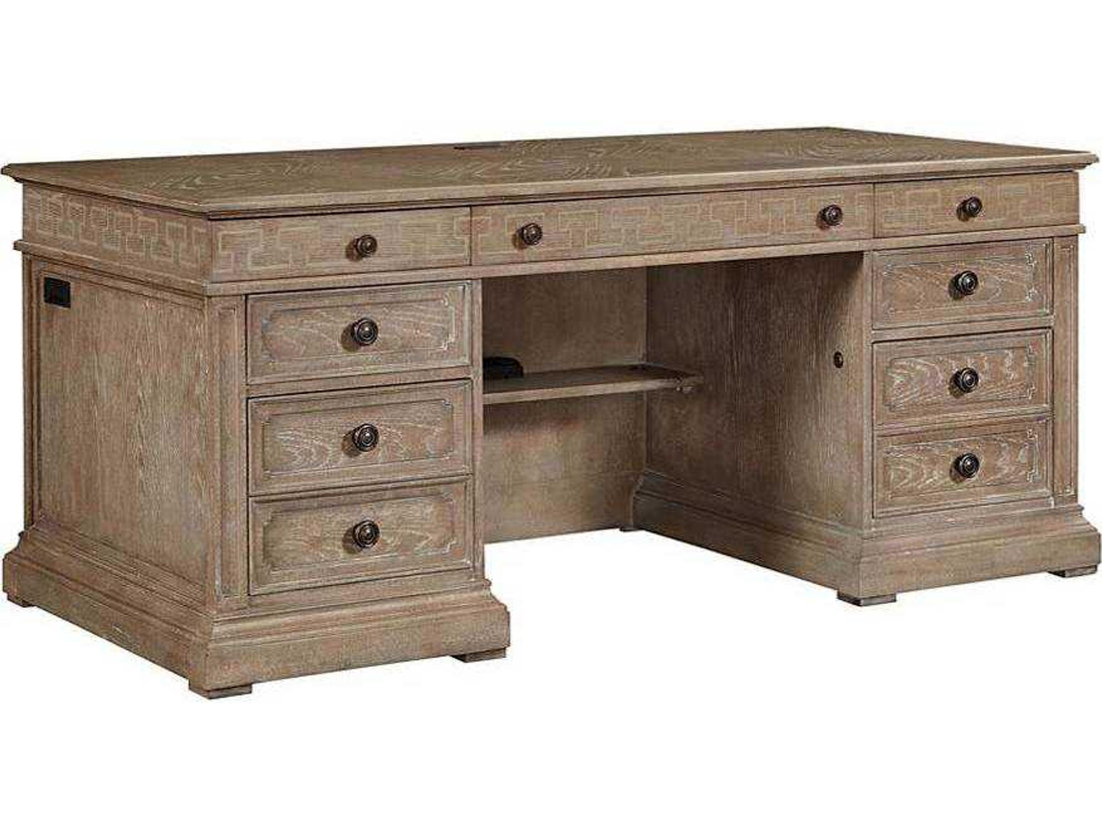 Wethersfield Estate Brimfield Oak Executive Desk