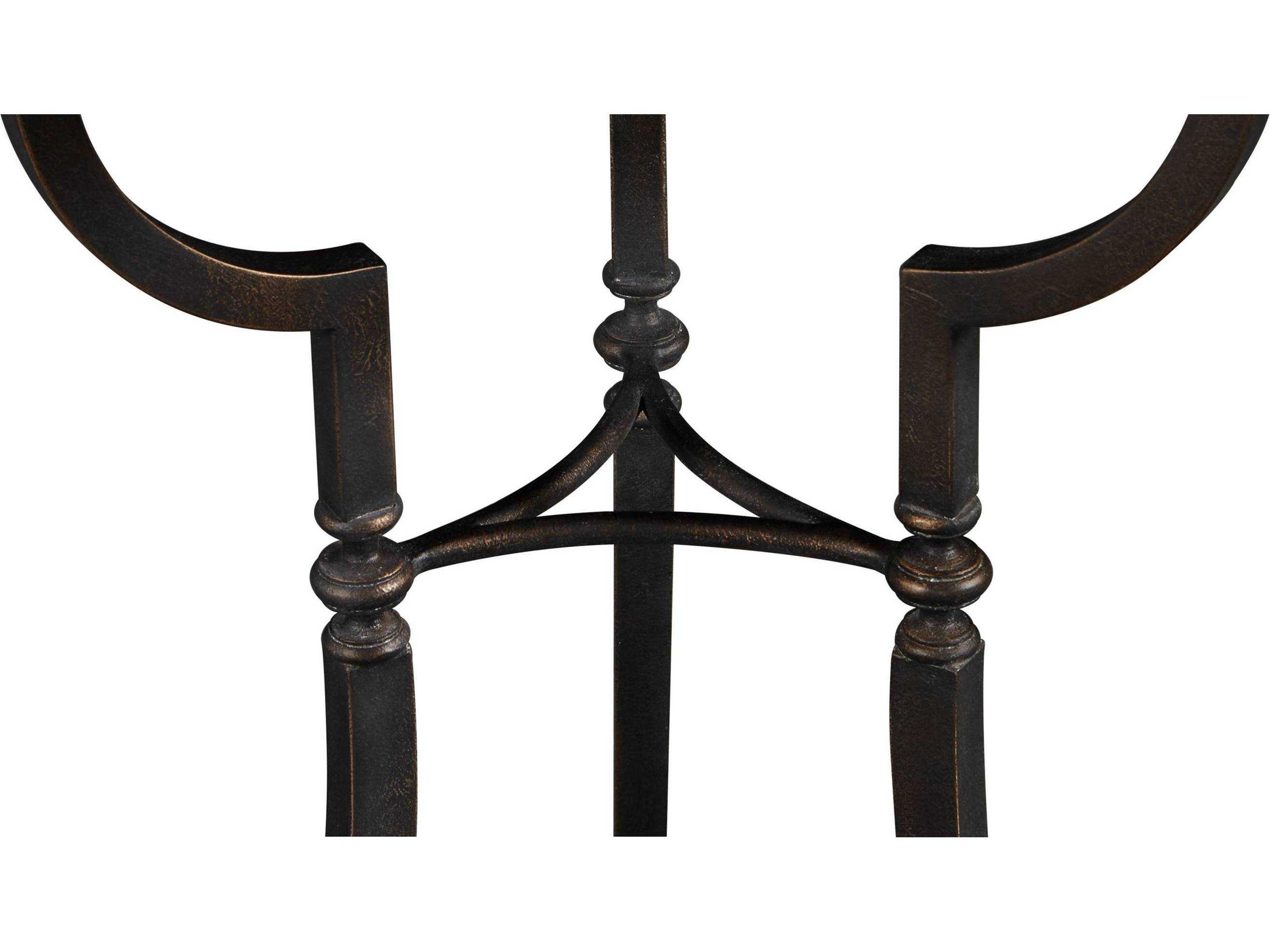 Stanley Furniture Wethersfield Estate Round Wood Brimfield Oak End Table