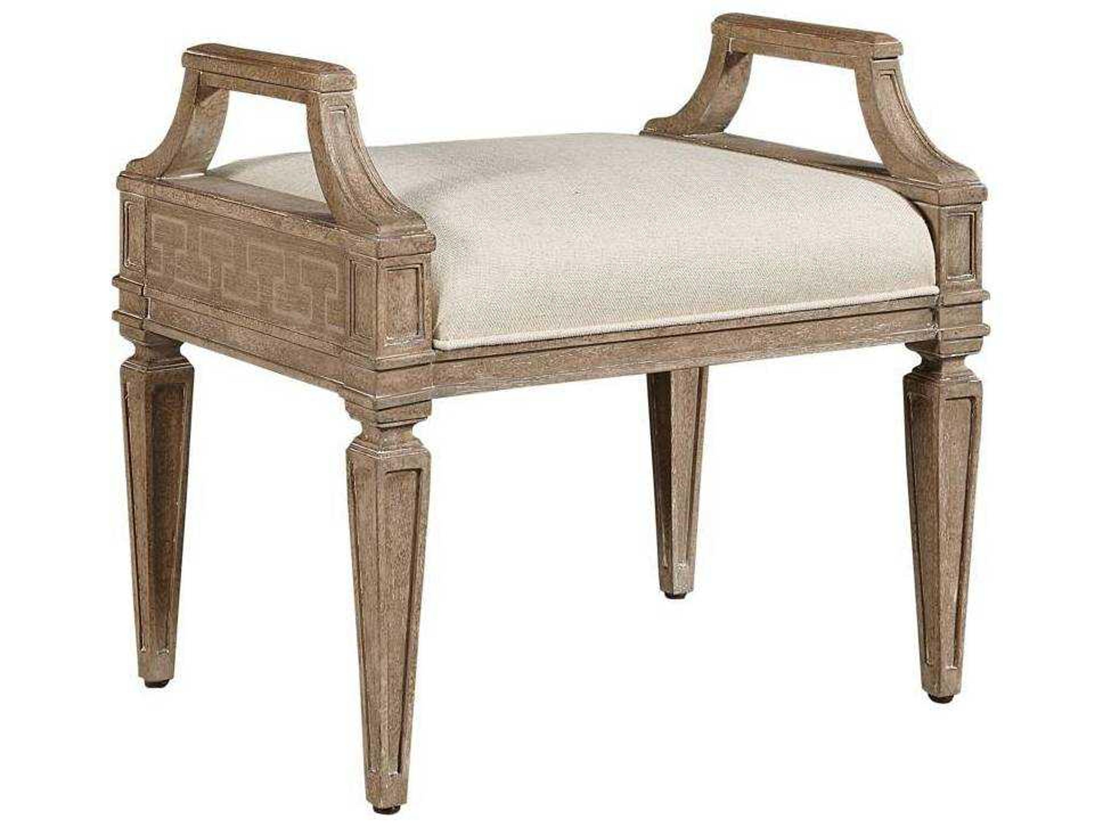 Wethersfield Estate Brimfield Oak Upholstered Ottoman