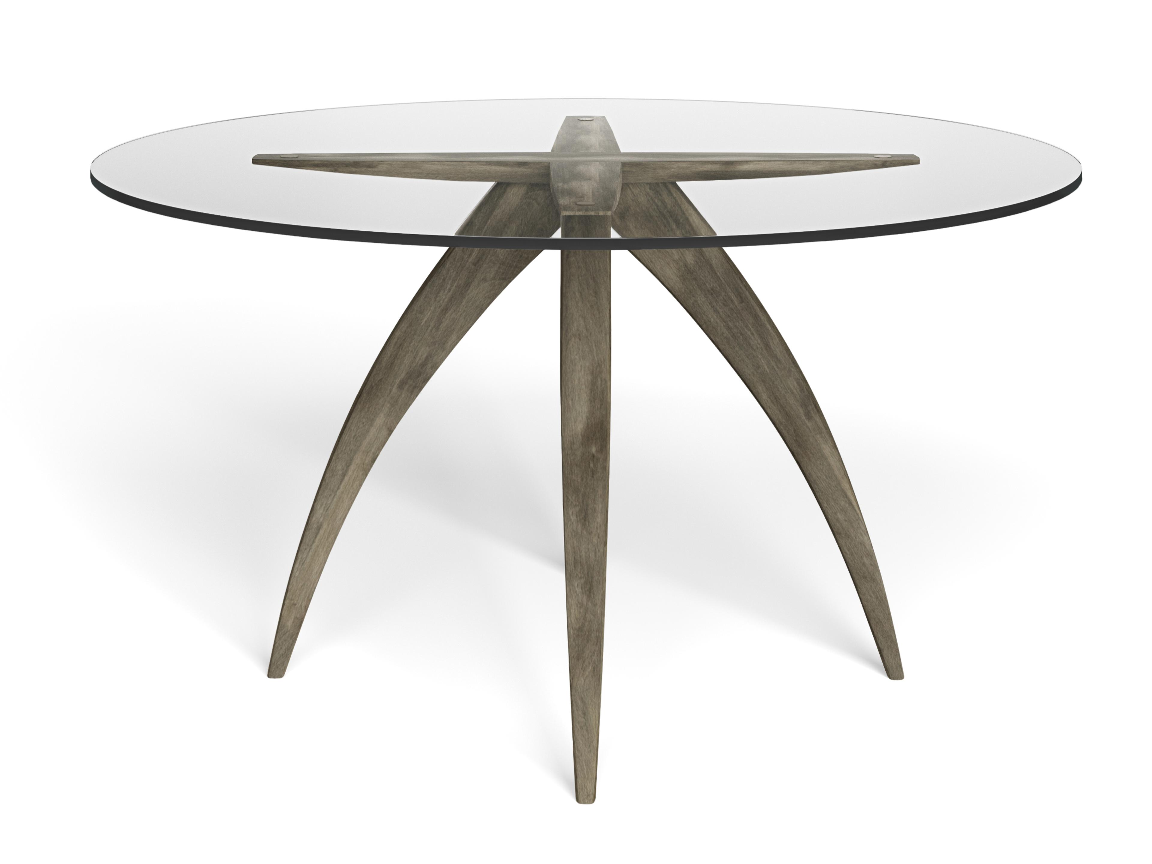 Saloom Skyline Ella Glass Dining Table