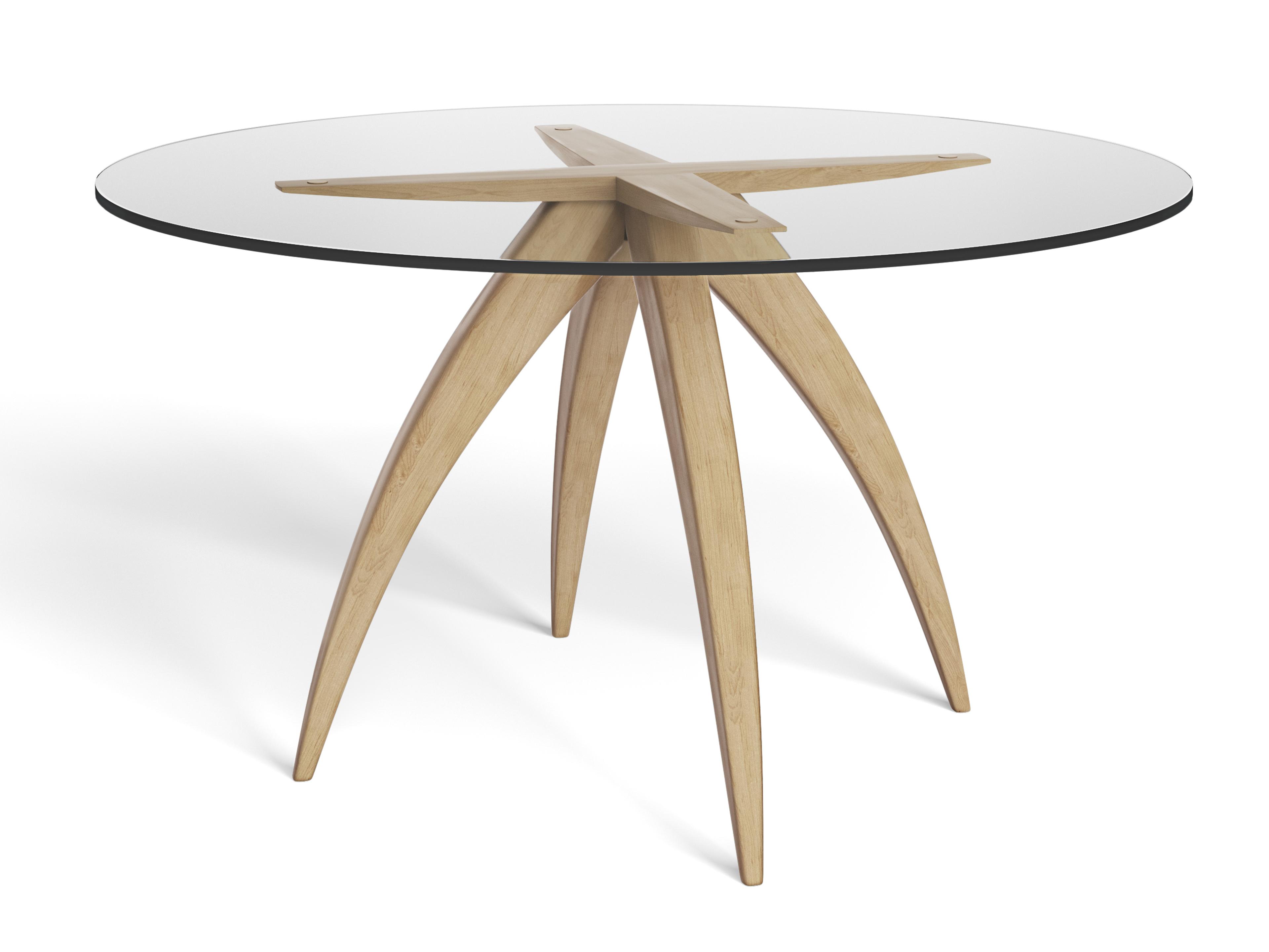 Saloom Skyline Ella Glass Dining Table