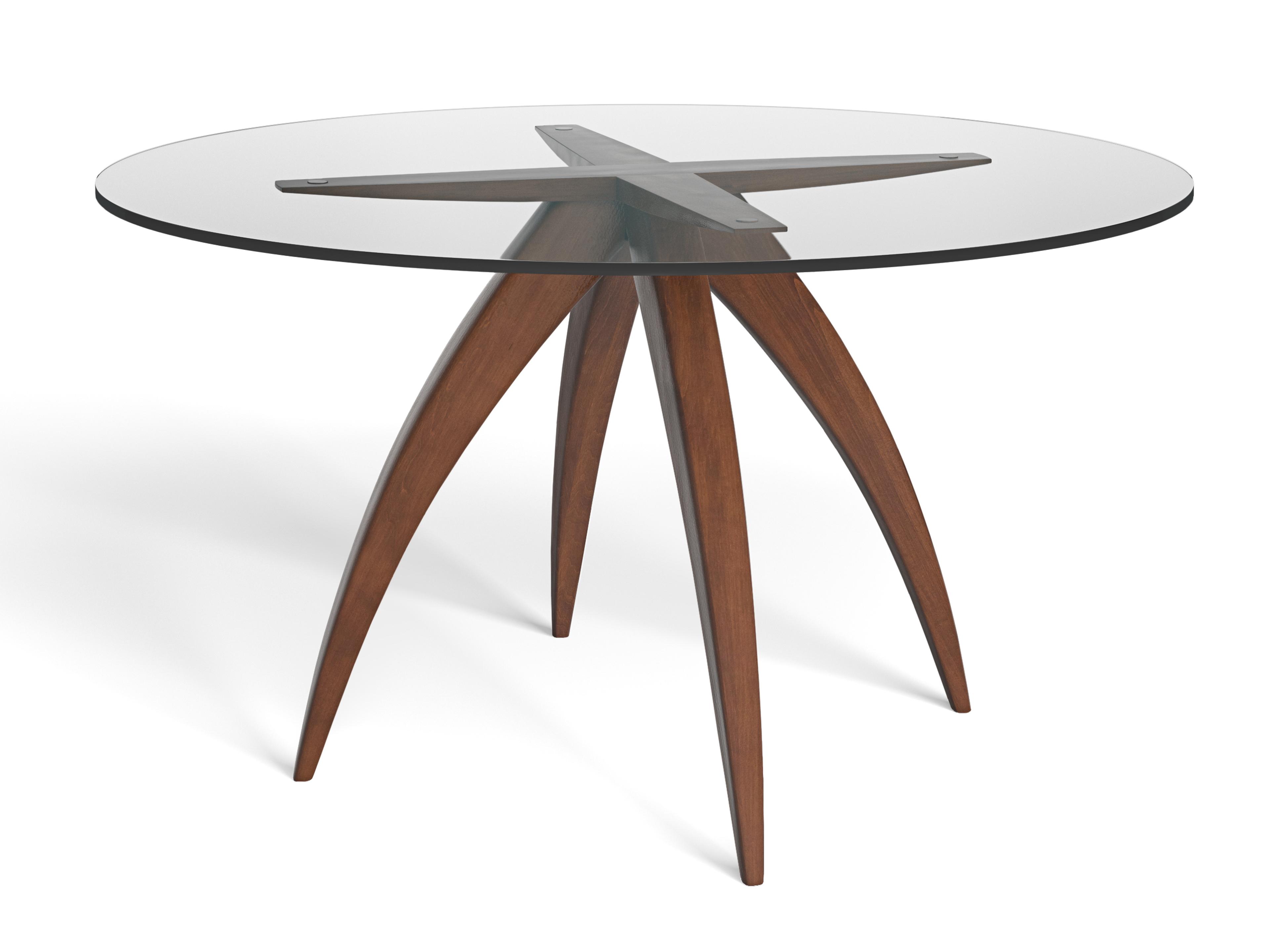 Saloom Skyline Ella Glass Dining Table