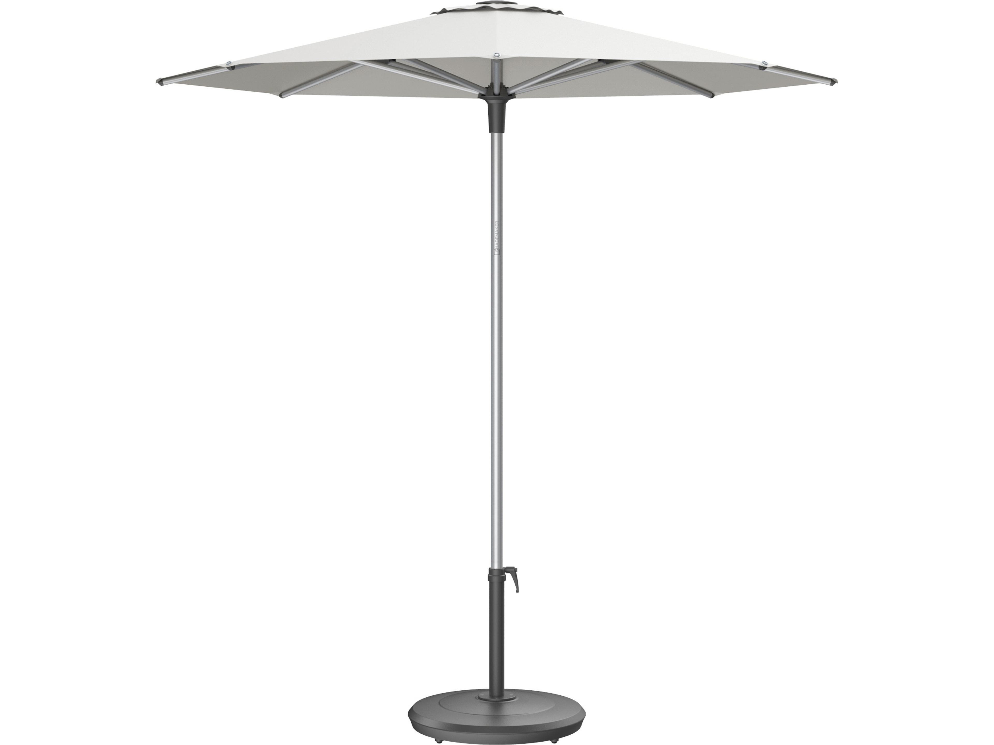 Aquarius 7.5 Foot Octagon Push-up Lift Outdoor Umbrella