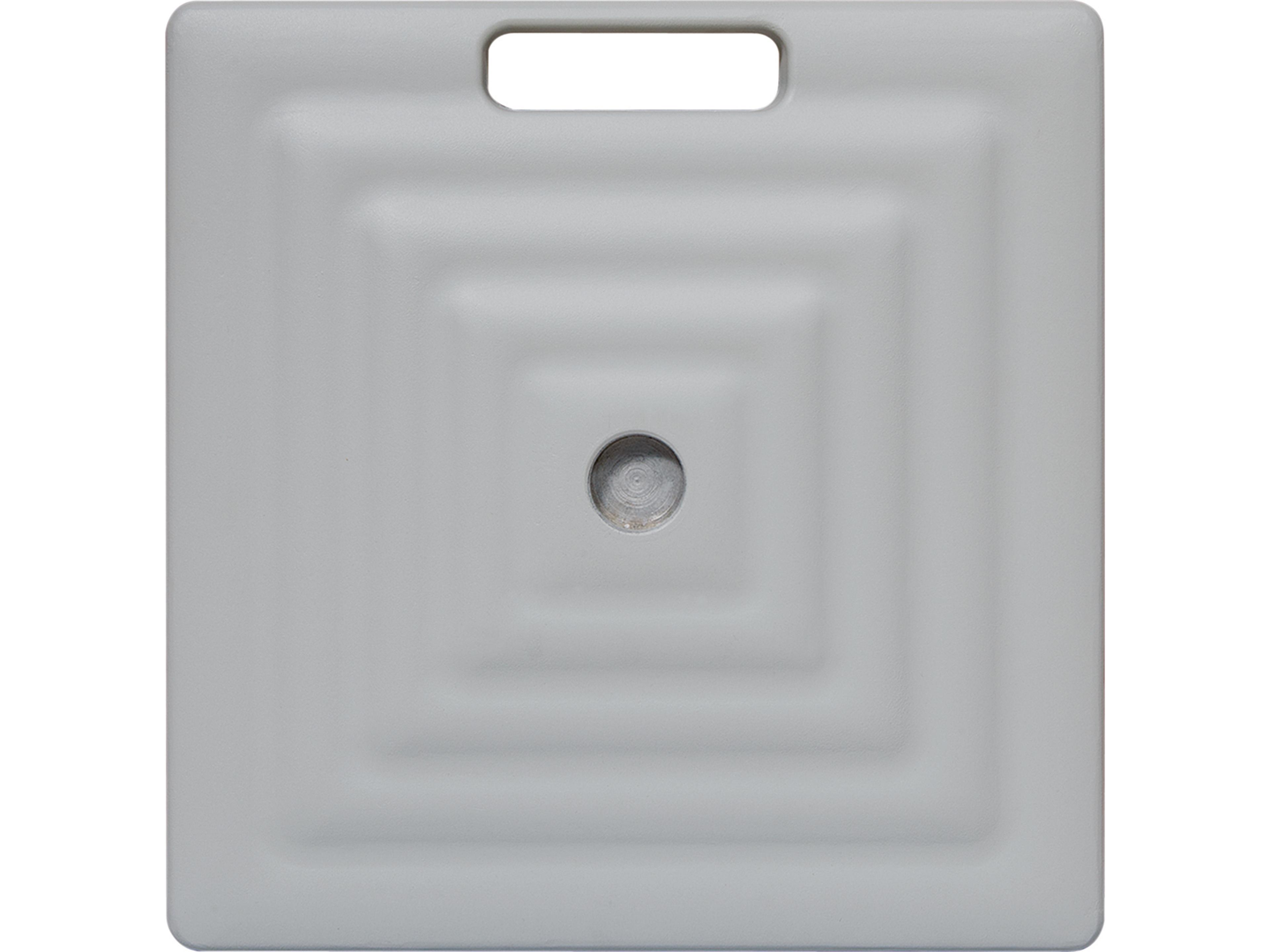 Shademaker Monaco Cast Aluminum Square Umbrella 100lbs Base with Wheels & Handle